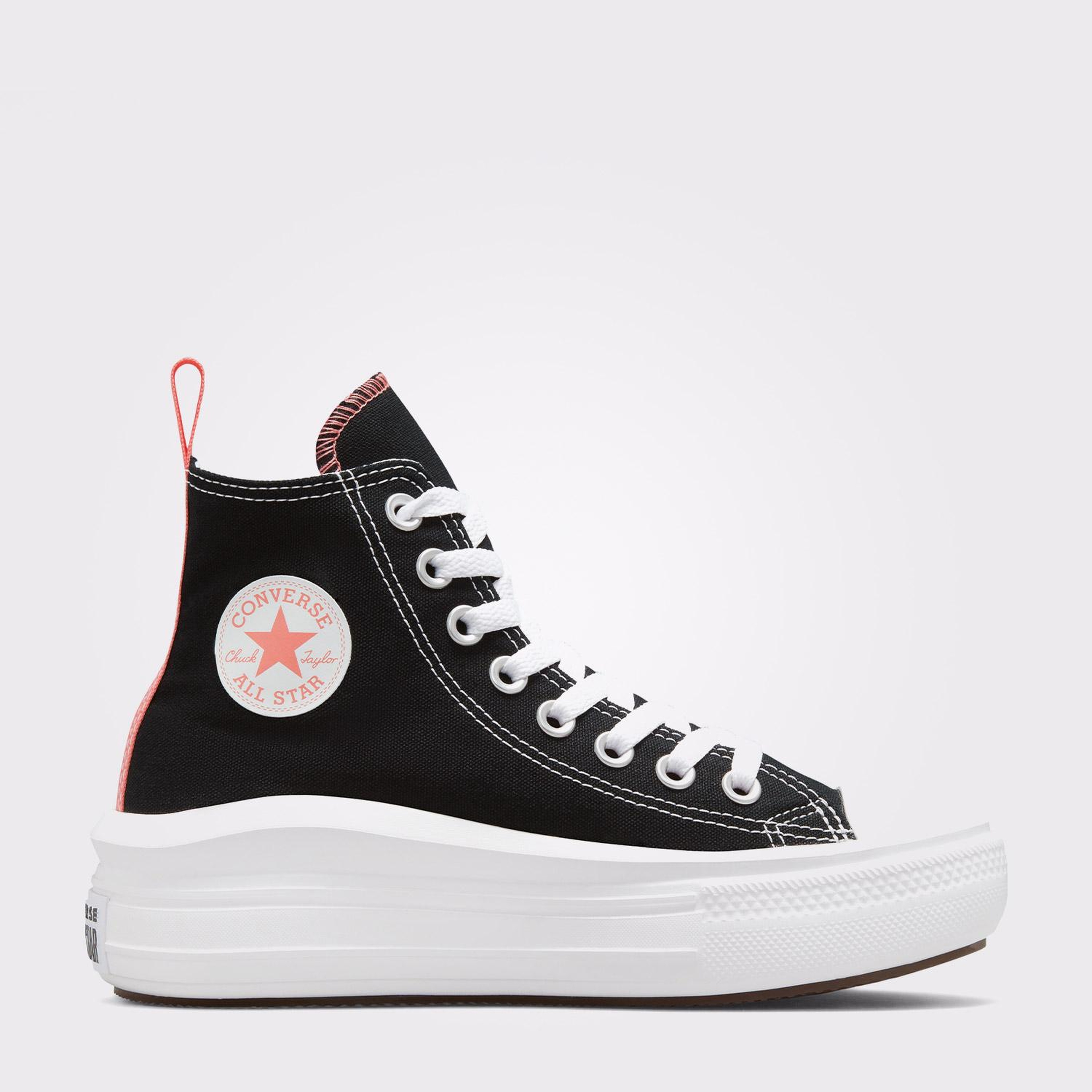 Converse Chuck Taylor All Star Move Genç Siyah Sneaker