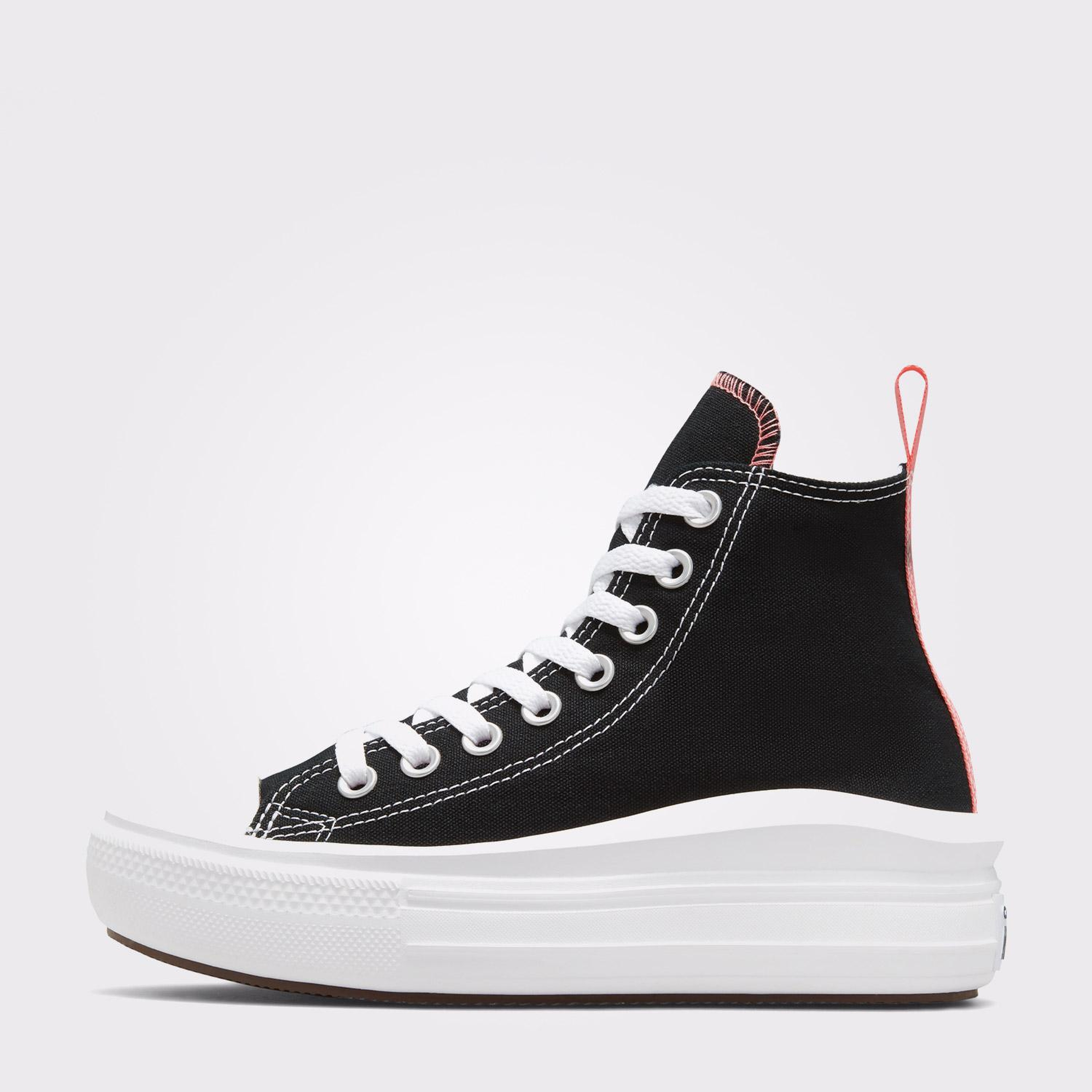 Converse Chuck Taylor All Star Move Genç Siyah Sneaker