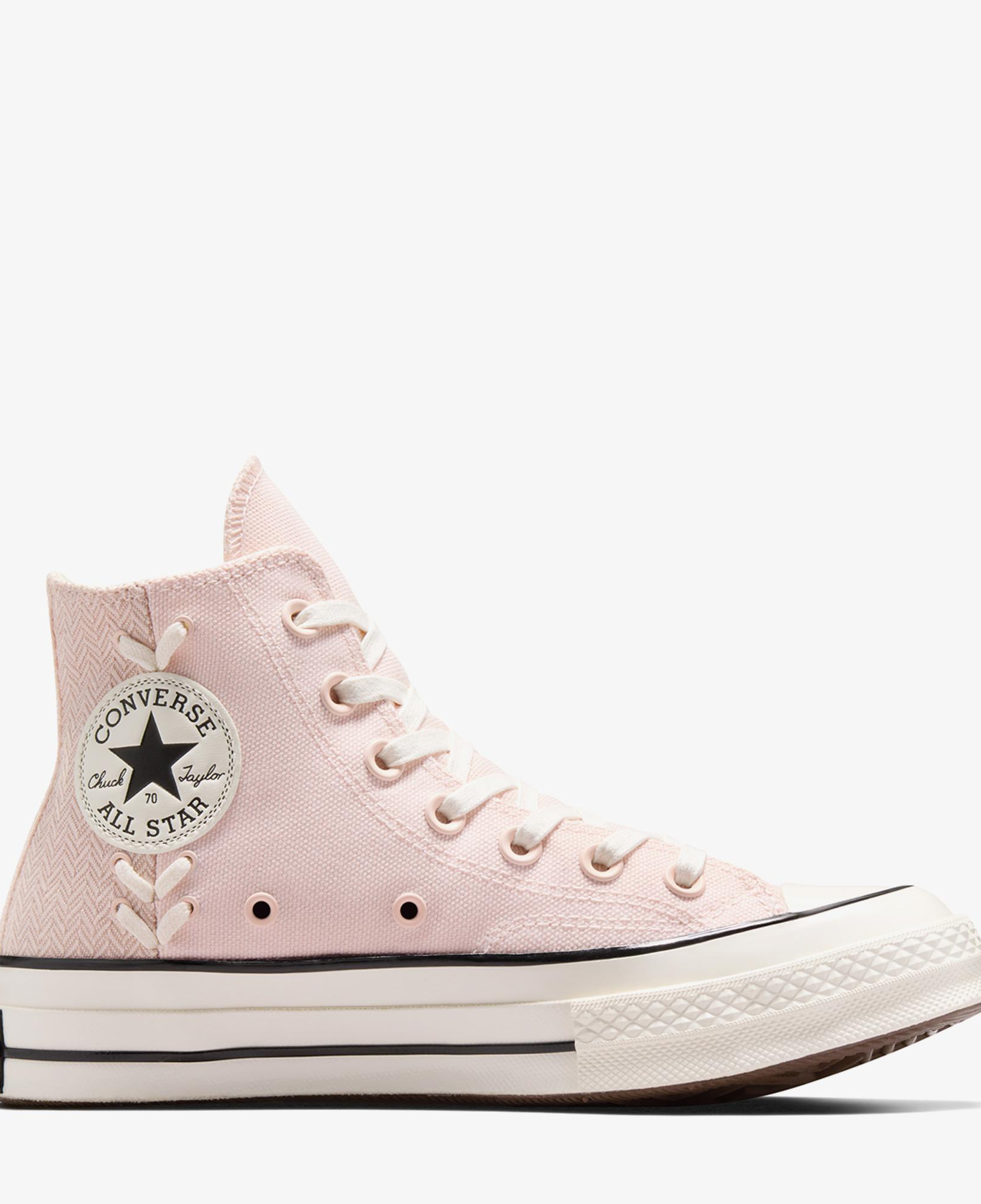 Converse Chuck 70 Crafted Laces Unisex Pembe Sneaker