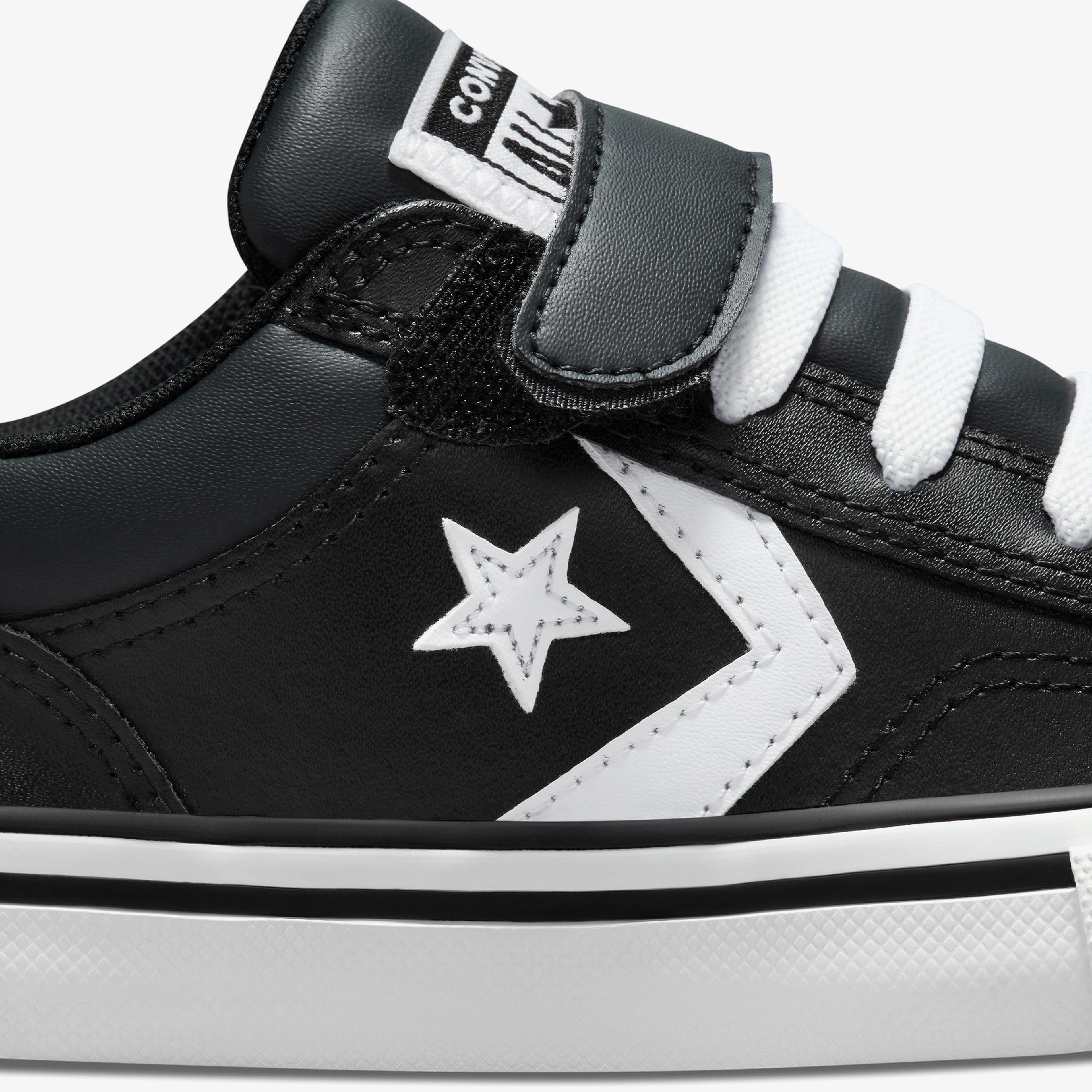 Converse Pro Blaze Deri Çocuk Siyah Sneaker