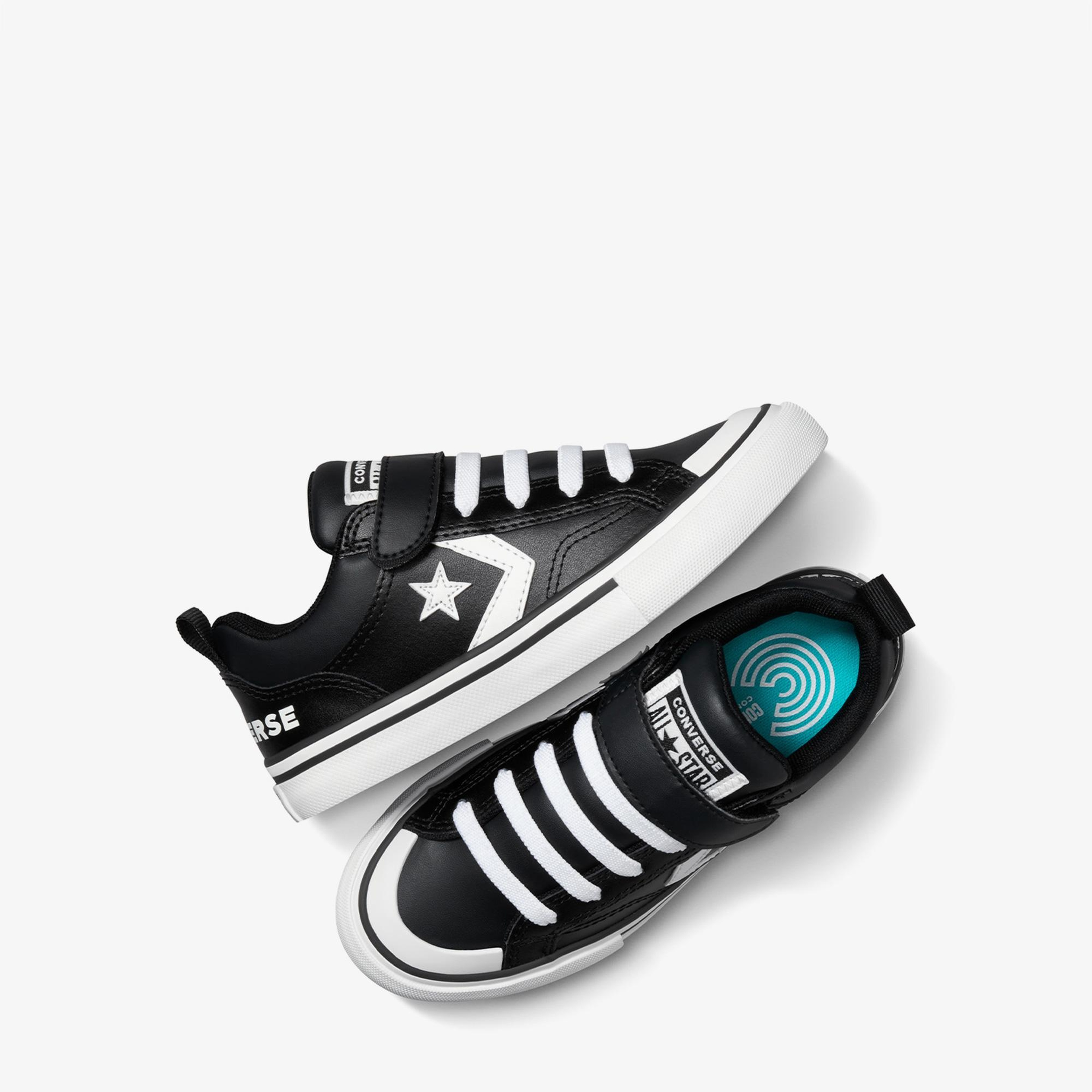 Converse Pro Blaze Deri Çocuk Siyah Sneaker