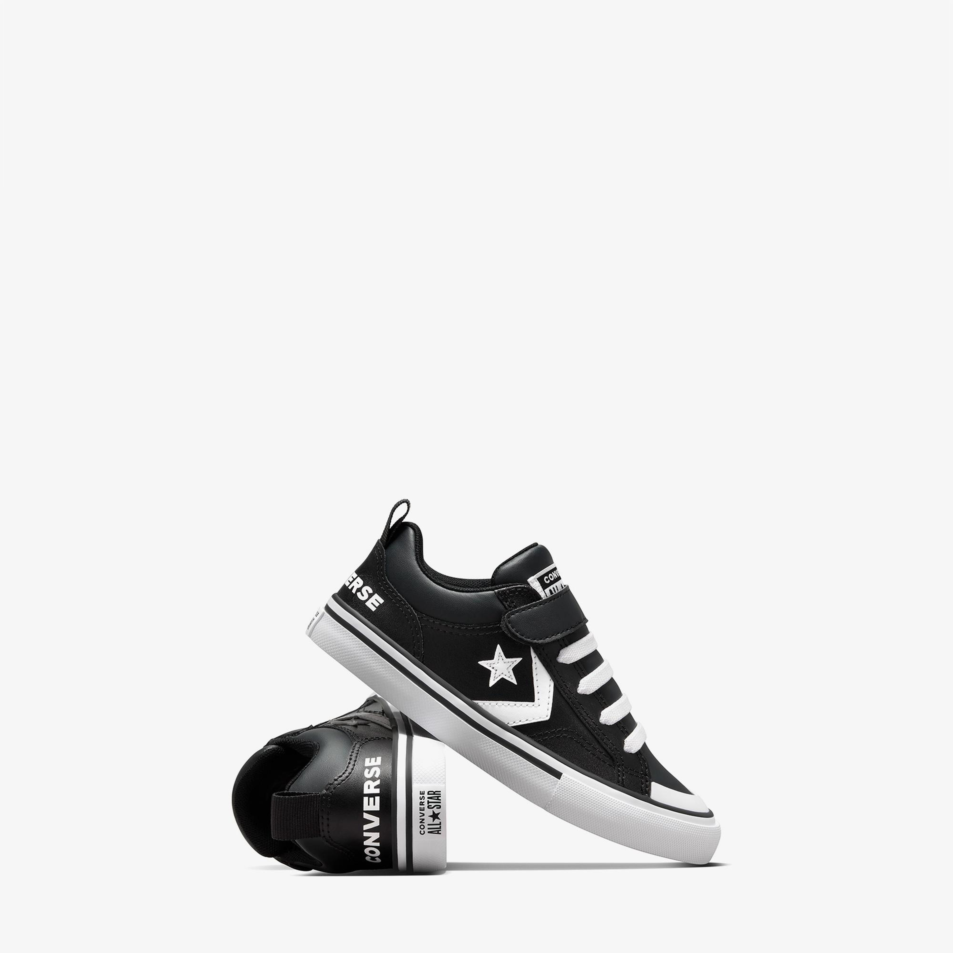 Converse Pro Blaze Deri Çocuk Siyah Sneaker