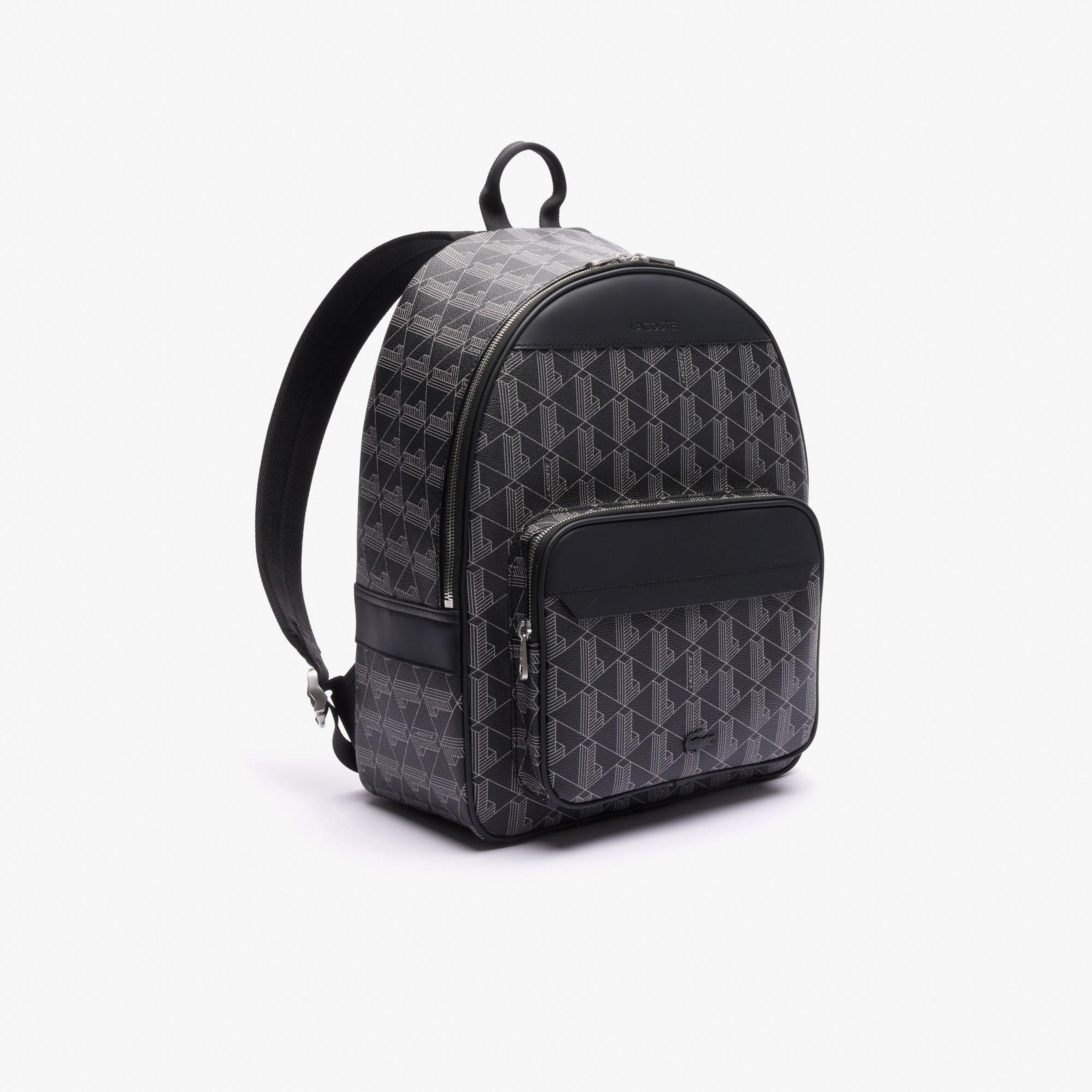 The Blend Erkek Monogram Siyah Sırt Çantası