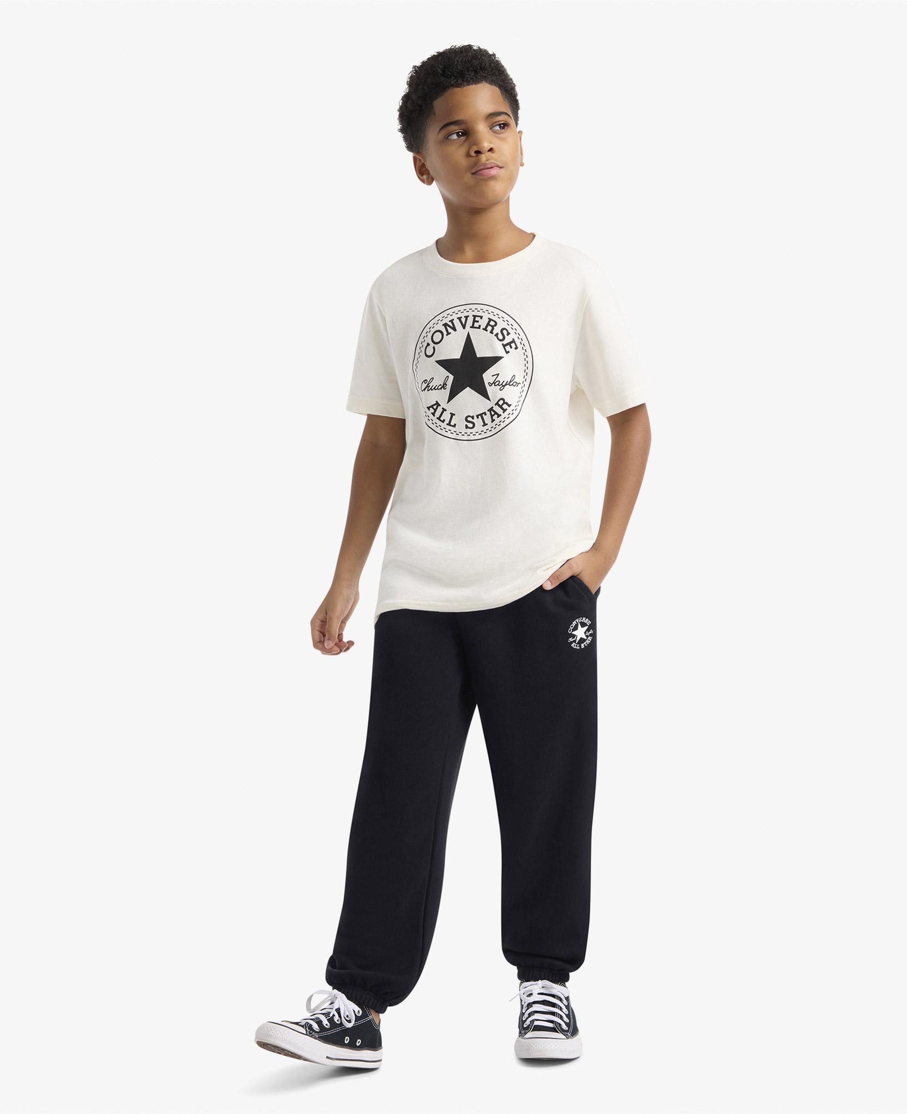 Converse Erkek Genç Çocuk Siyah Eşofman Altı