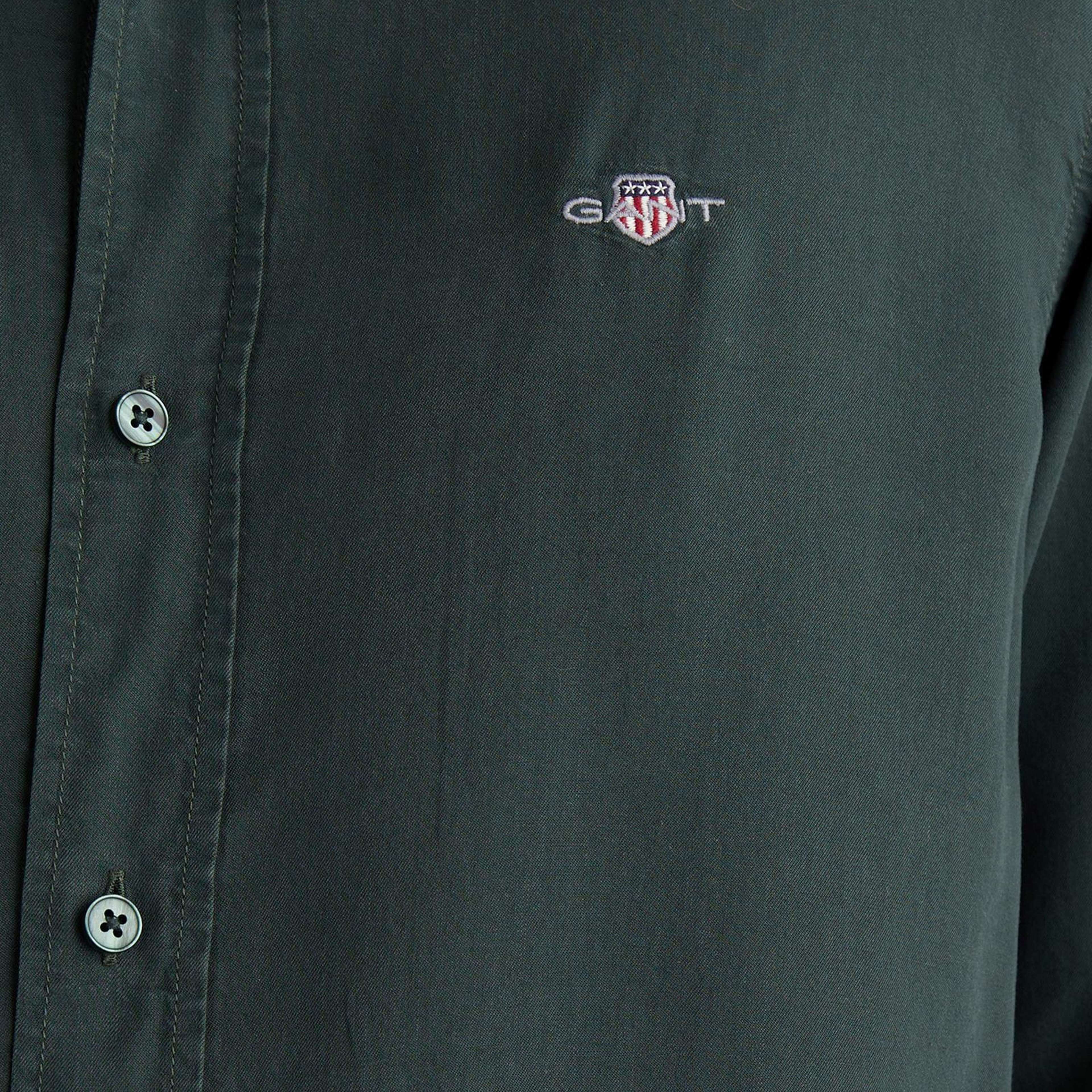 GANT Erkek Regular Fit Yeşil Gömlek