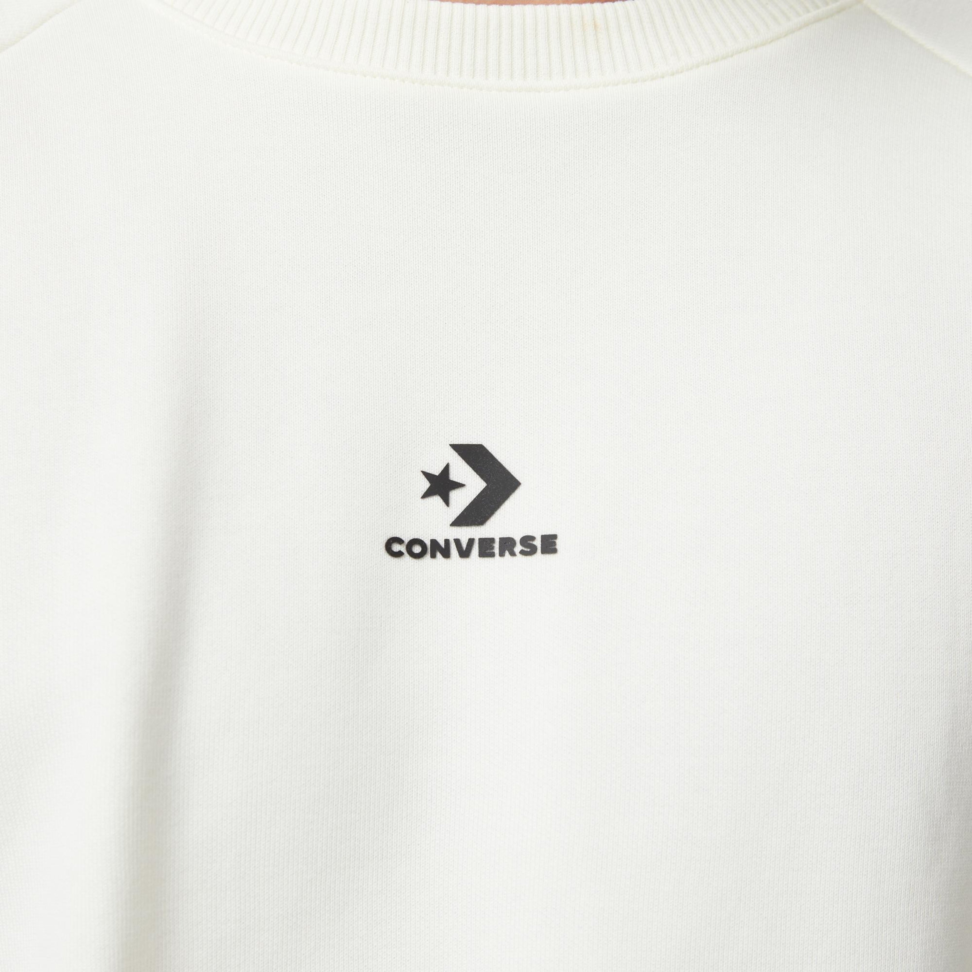 Converse Erkek Krem Sweatshirt