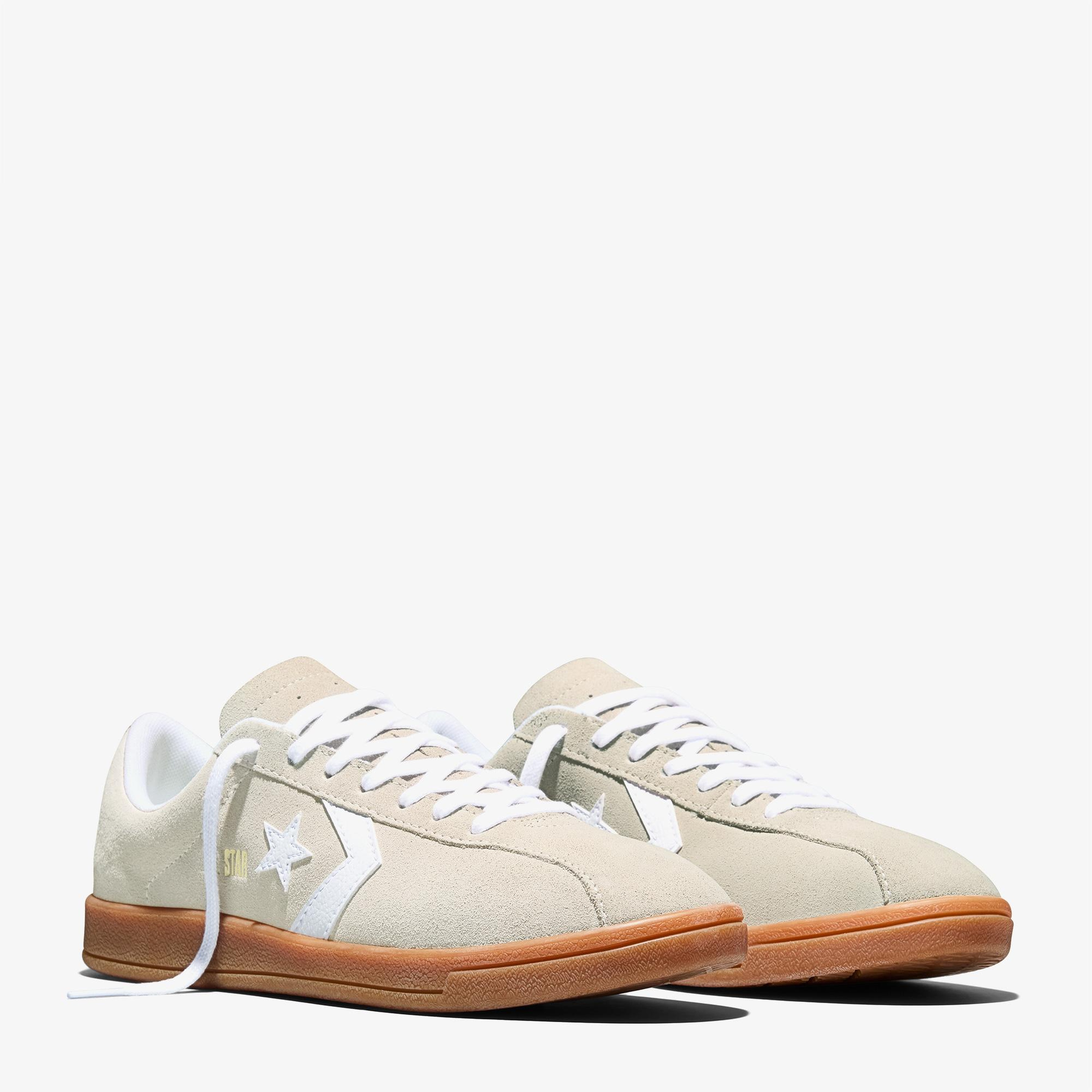Converse Classic Trainer Unisex Krem Süet Sneaker