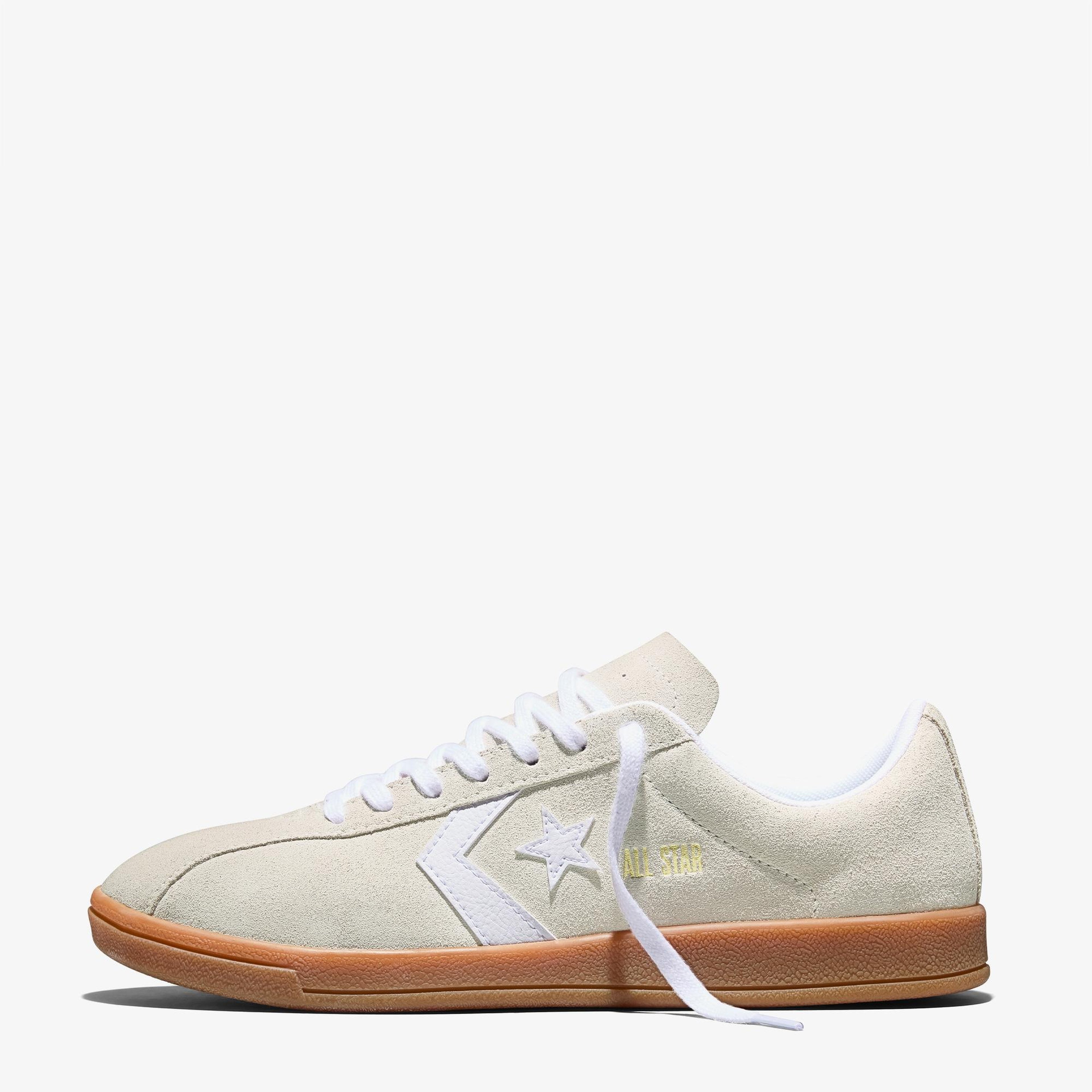 Converse Classic Trainer Unisex Krem Süet Sneaker