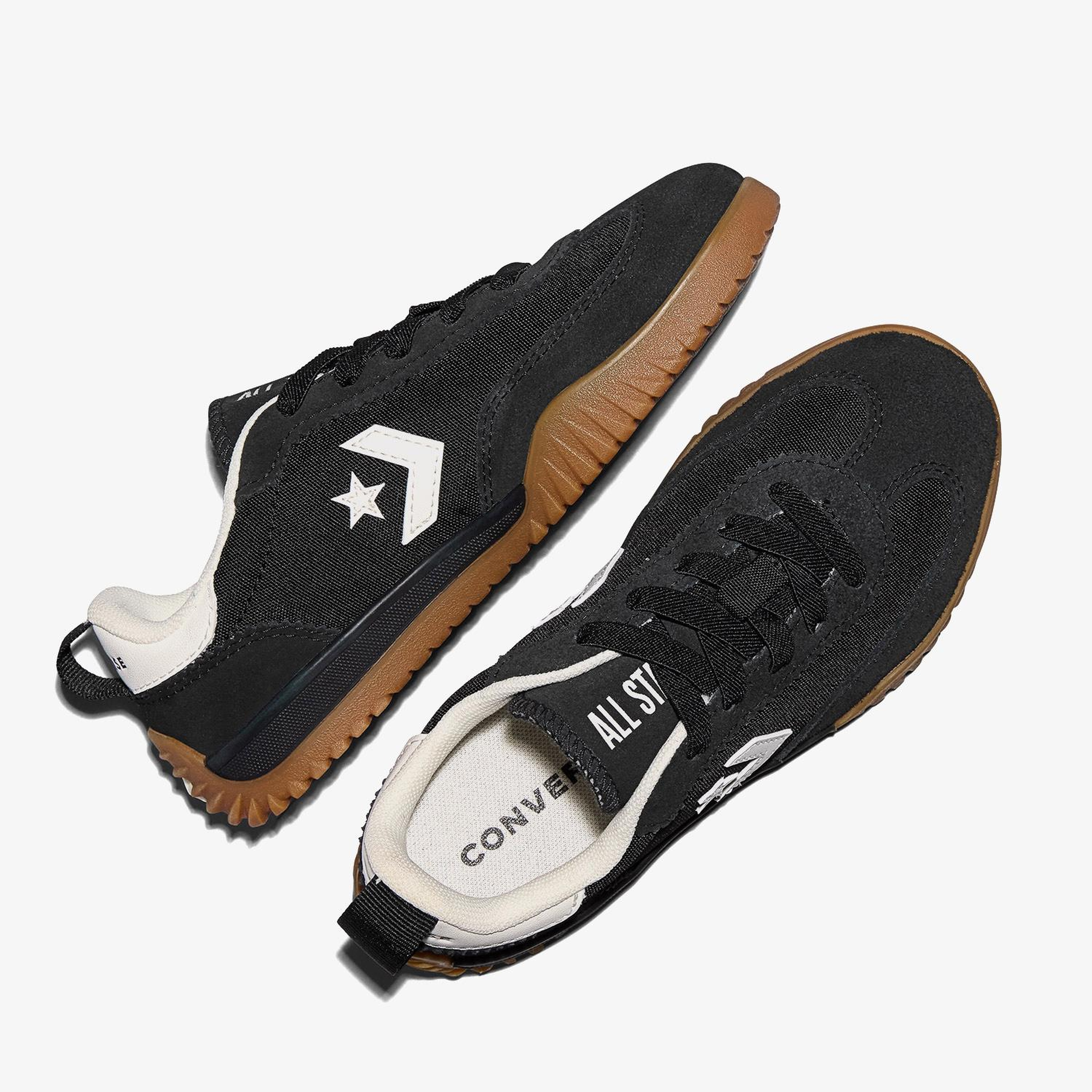 Converse Run Star Trainer Çocuk Siyah Süet Sneaker