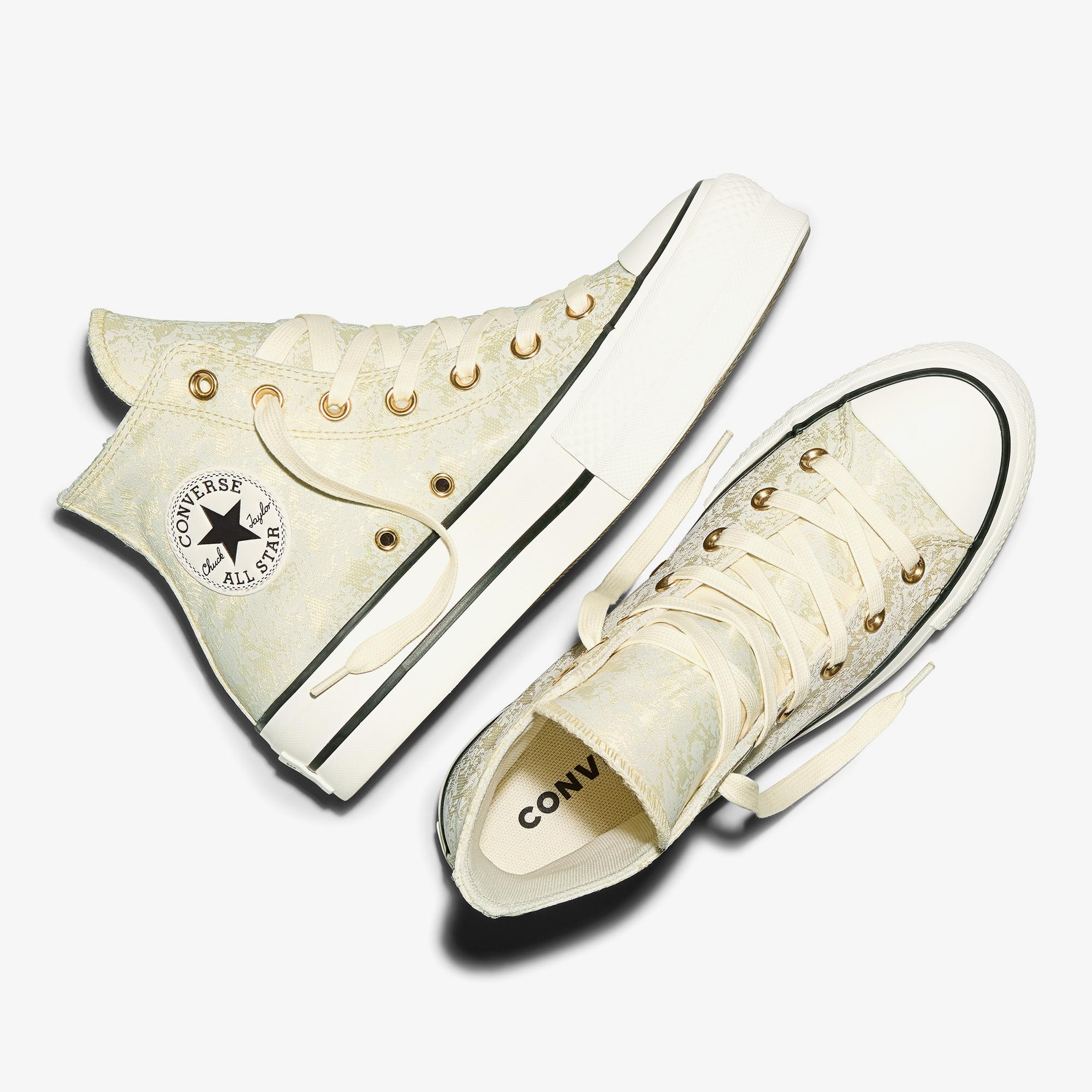 Converse Chuck Taylor All Star Lift Kadın Sarı Sneaker