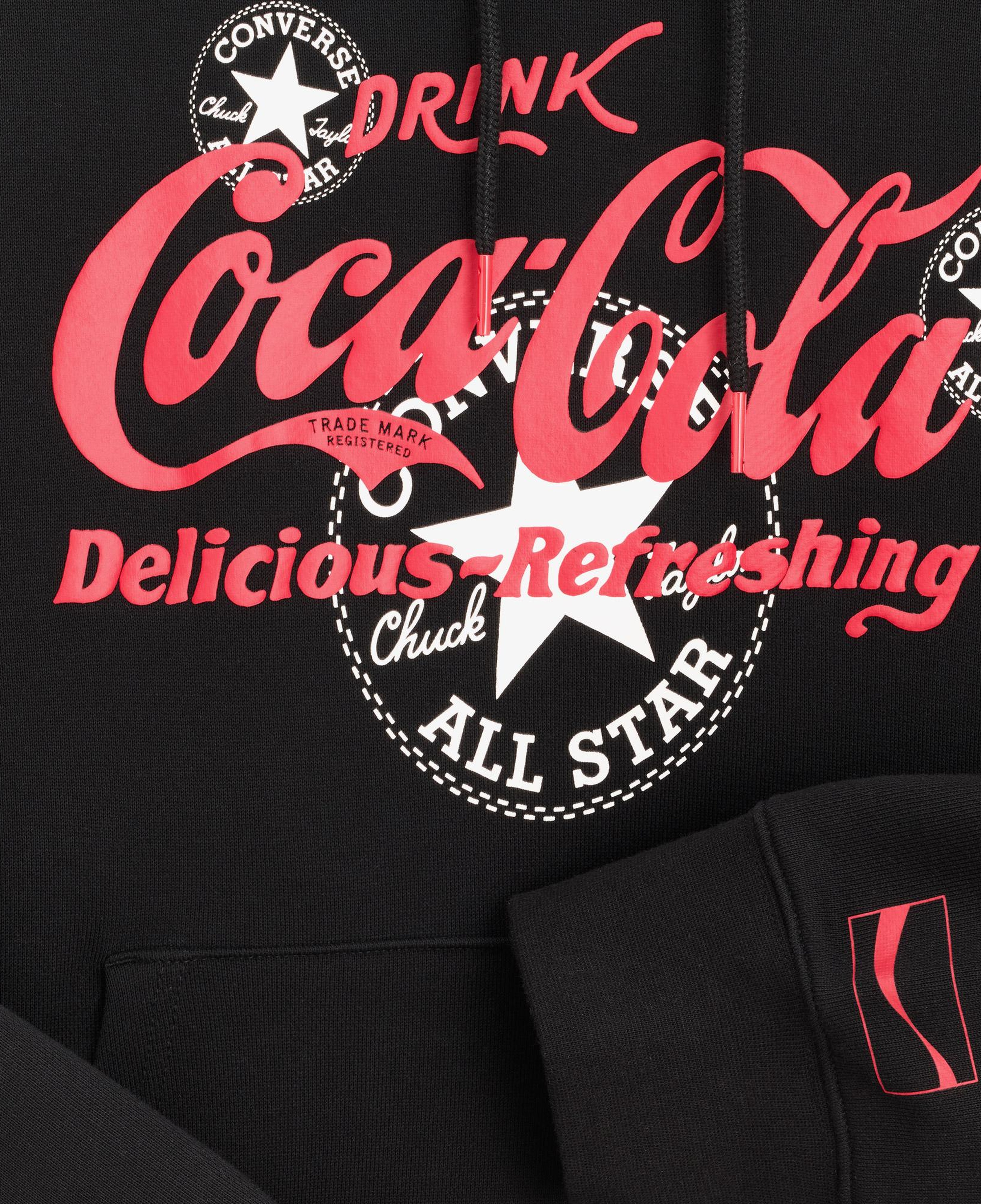 Converse x Coca-Cola Erkek Siyah Hoodie