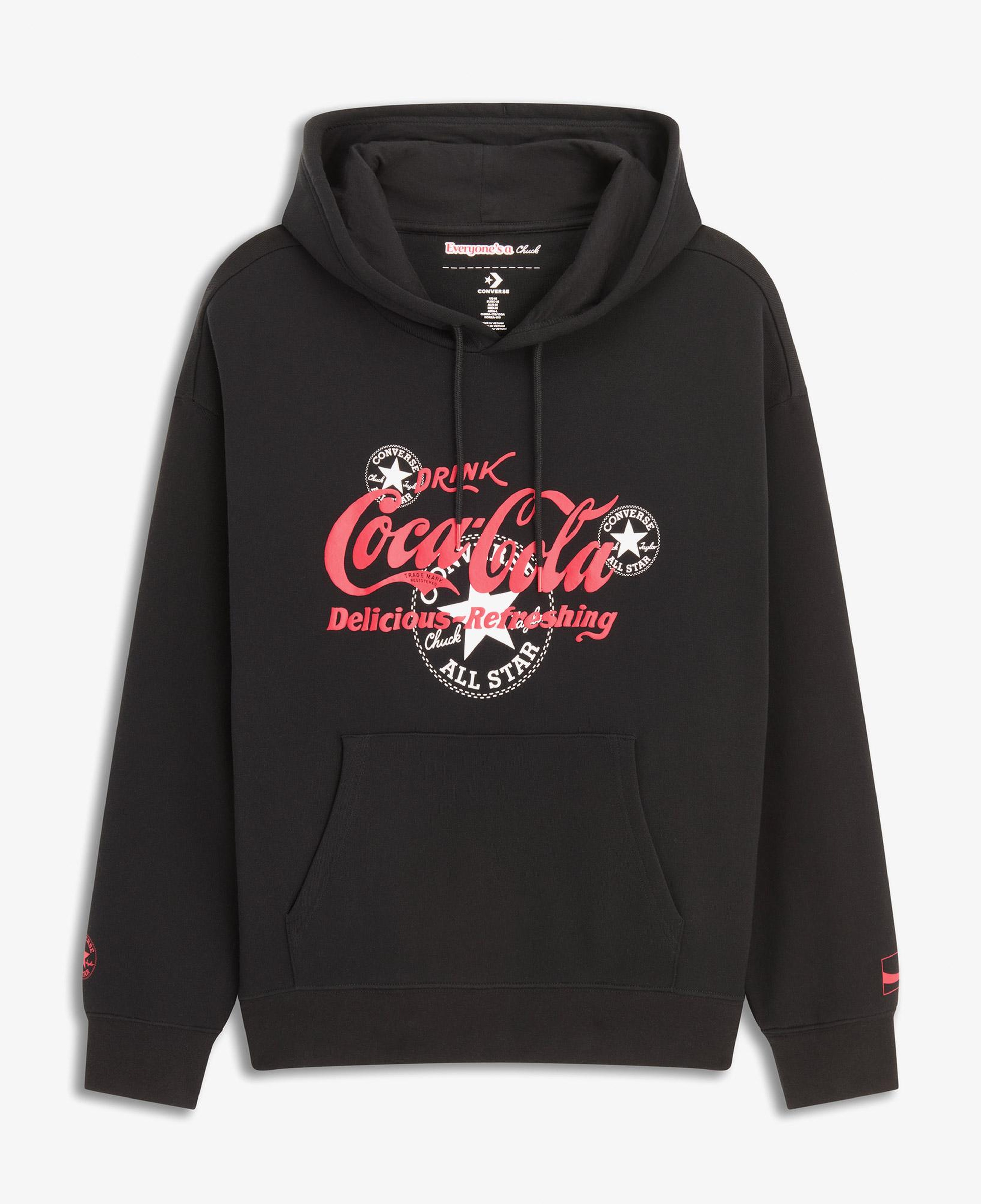 Converse x Coca-Cola Erkek Siyah Hoodie