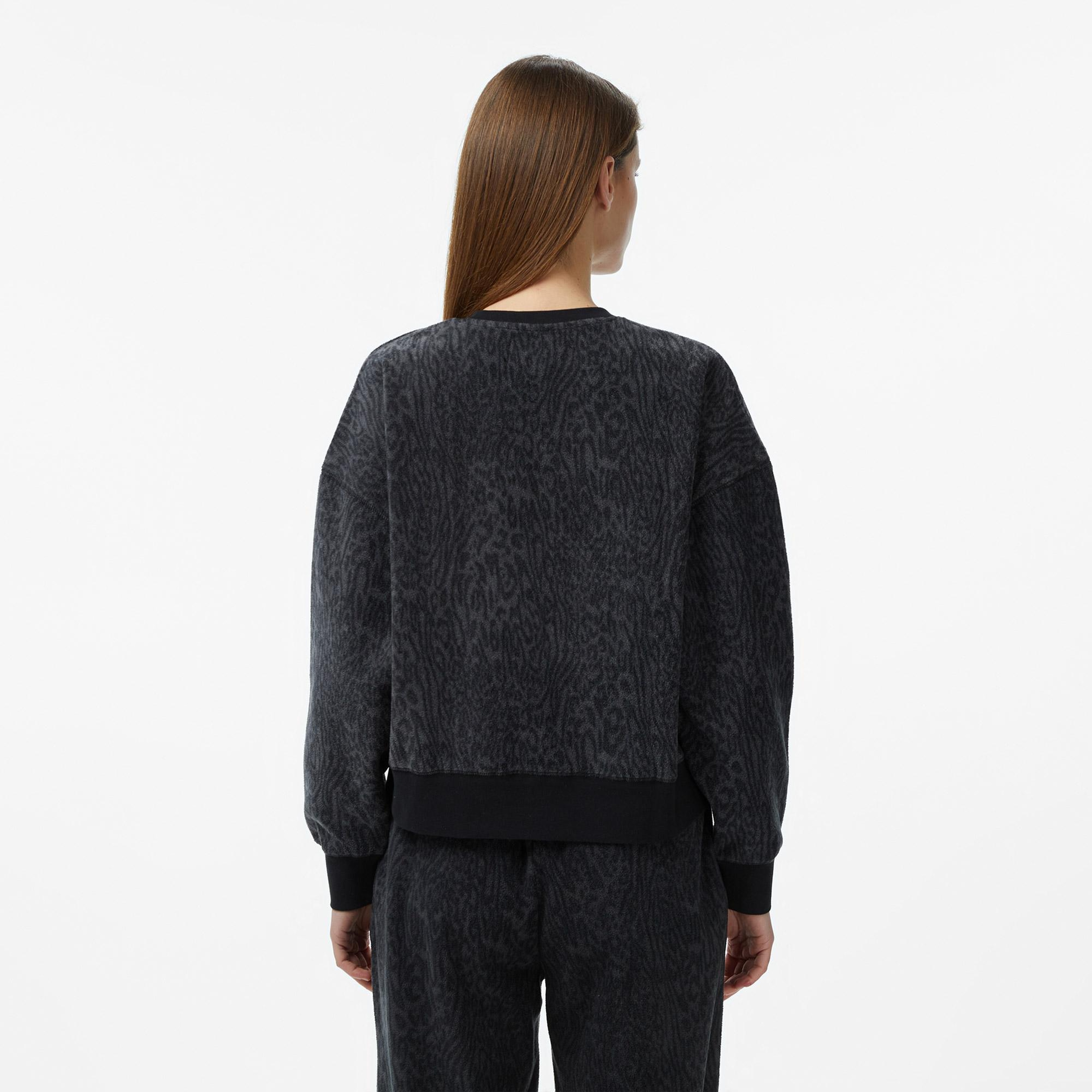 Converse Kadın Siyah Sweatshirt