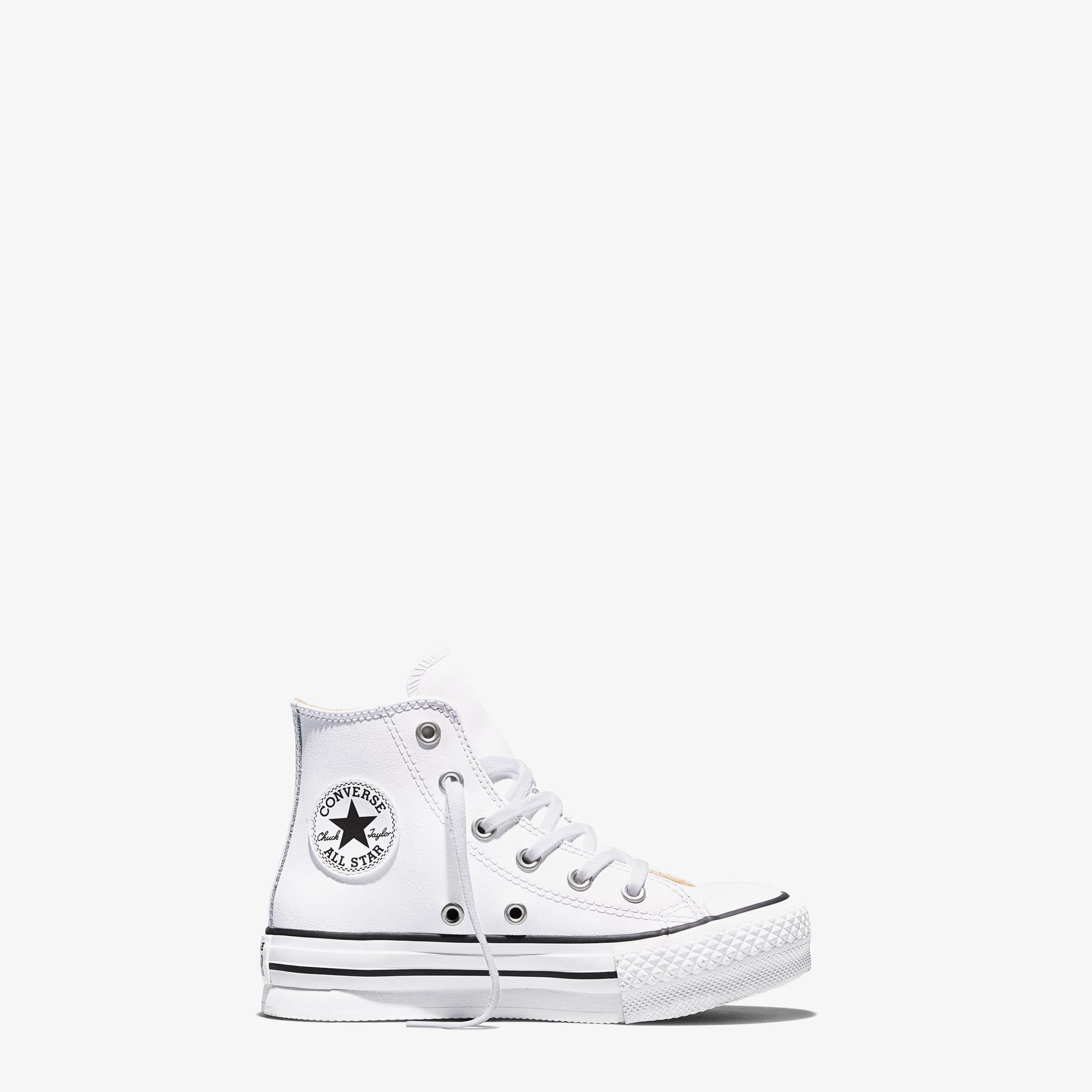 Converse Chuck Taylor All Star EVA Lift Çocuk Beyaz Deri Sneaker