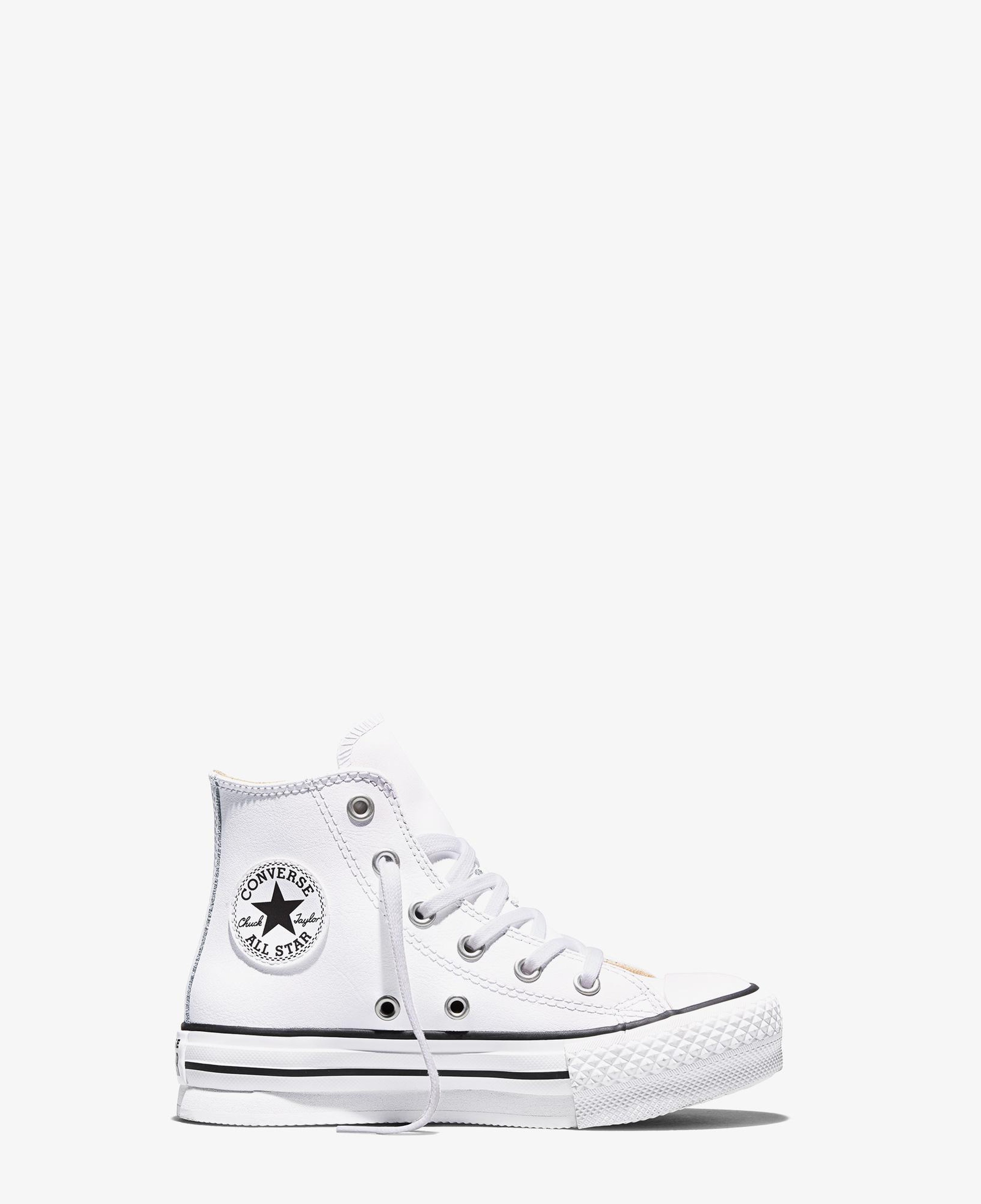 Converse Chuck Taylor All Star EVA Lift Çocuk Beyaz Deri Sneaker