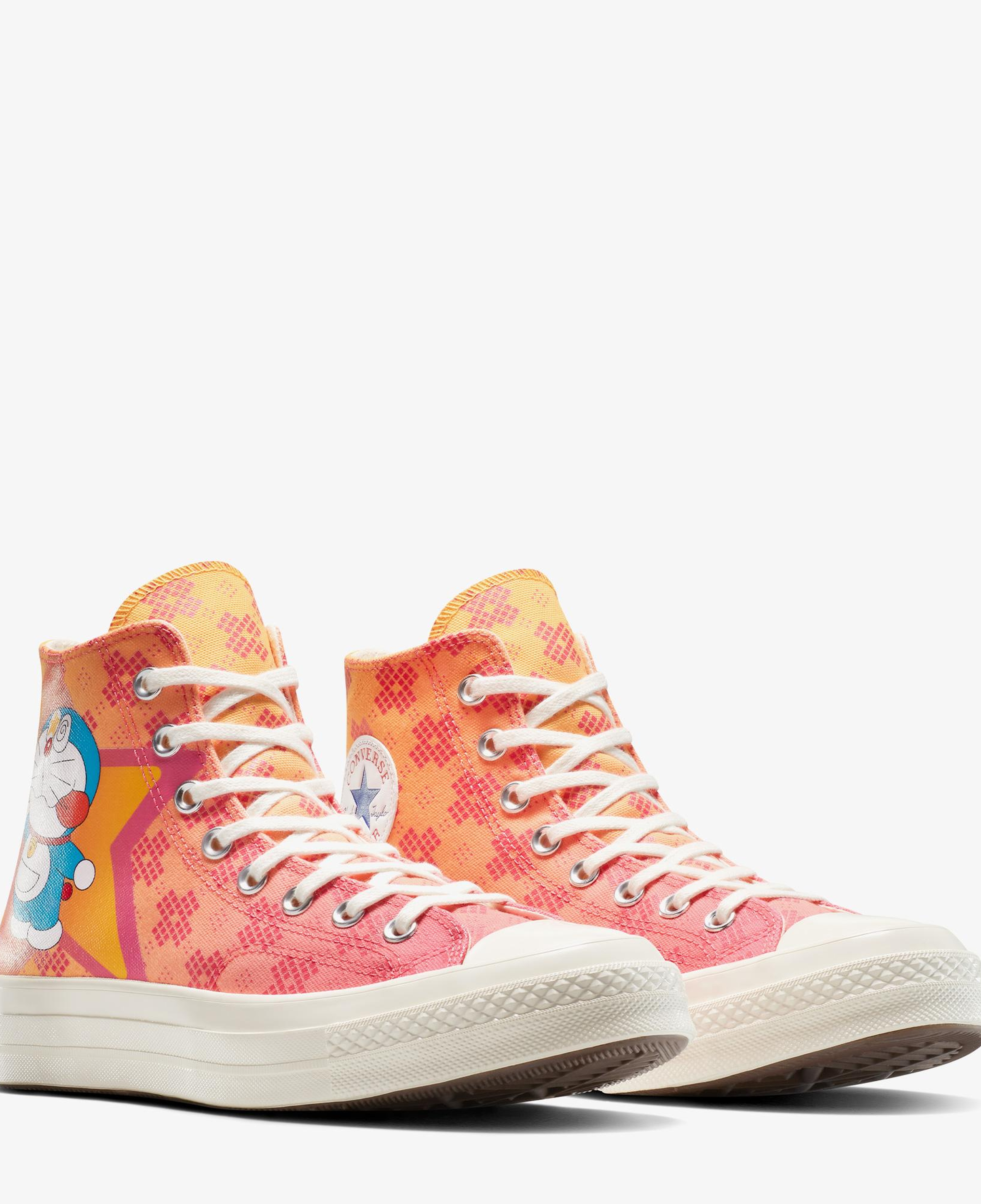 Converse x Doraemon Unisex Sarı Chuck 70 Sneaker