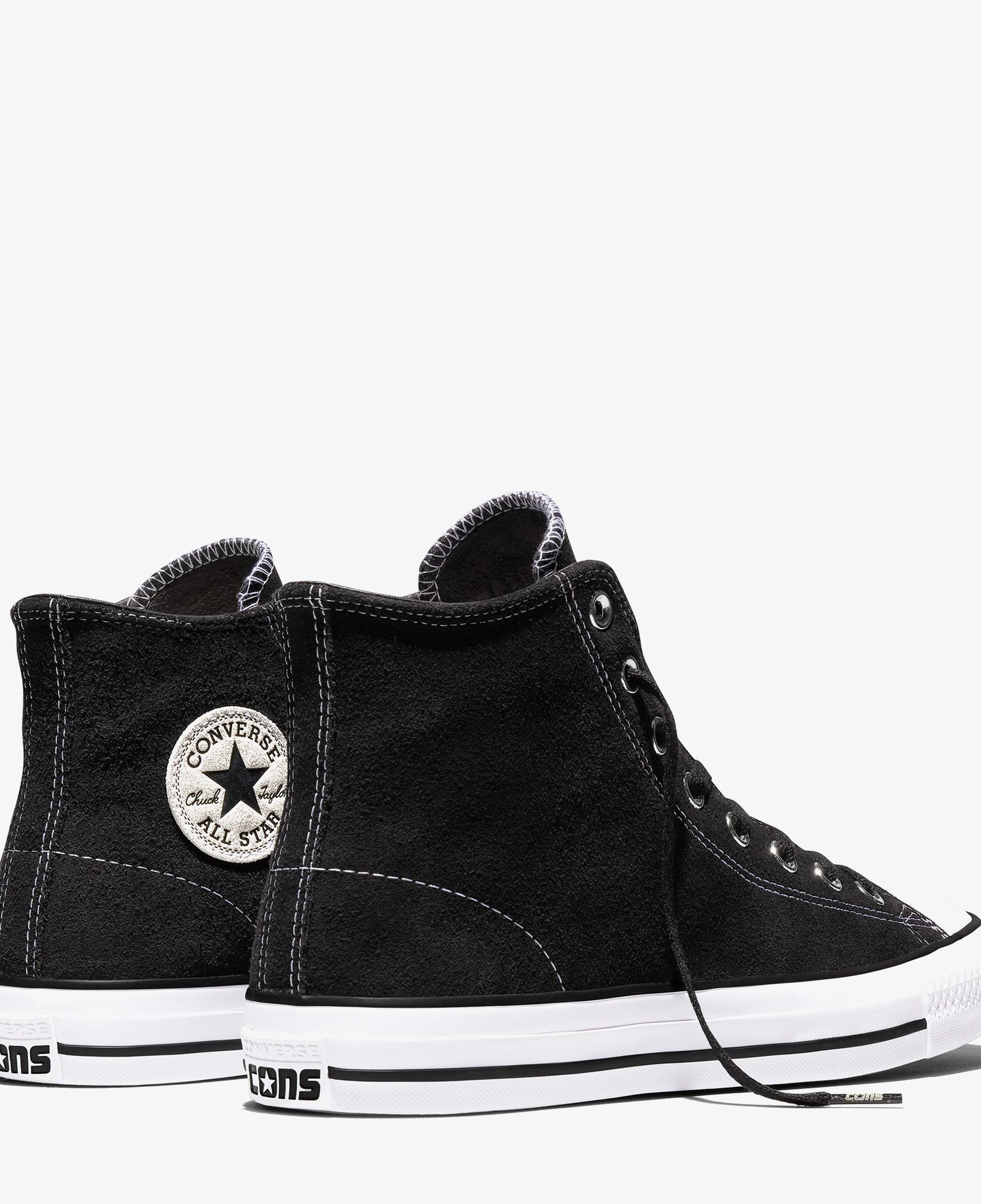 Converse Chuck Taylor All Star Pro Unisex Siyah Süet Sneaker