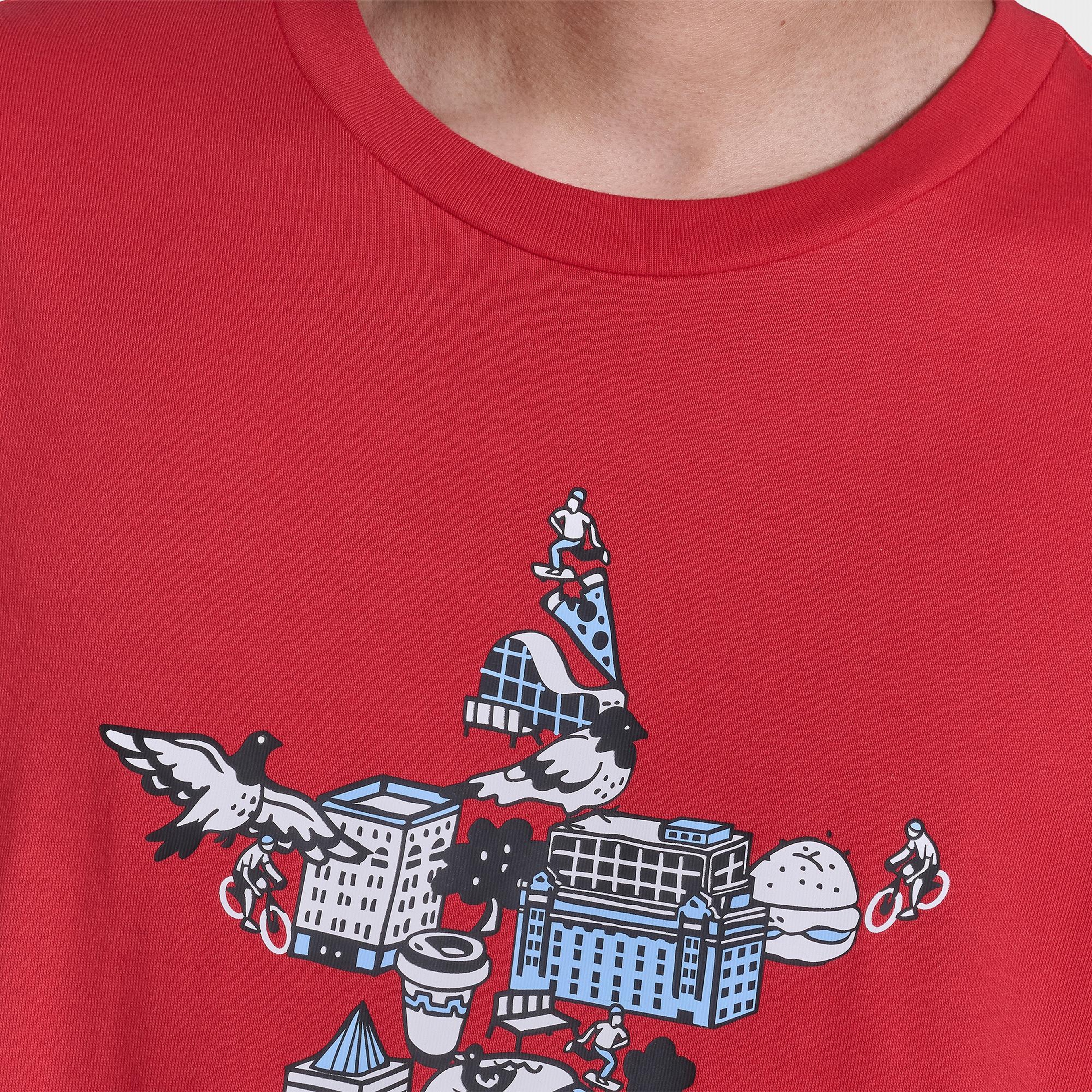 Converse Erkek Kırmızı T-Shirt