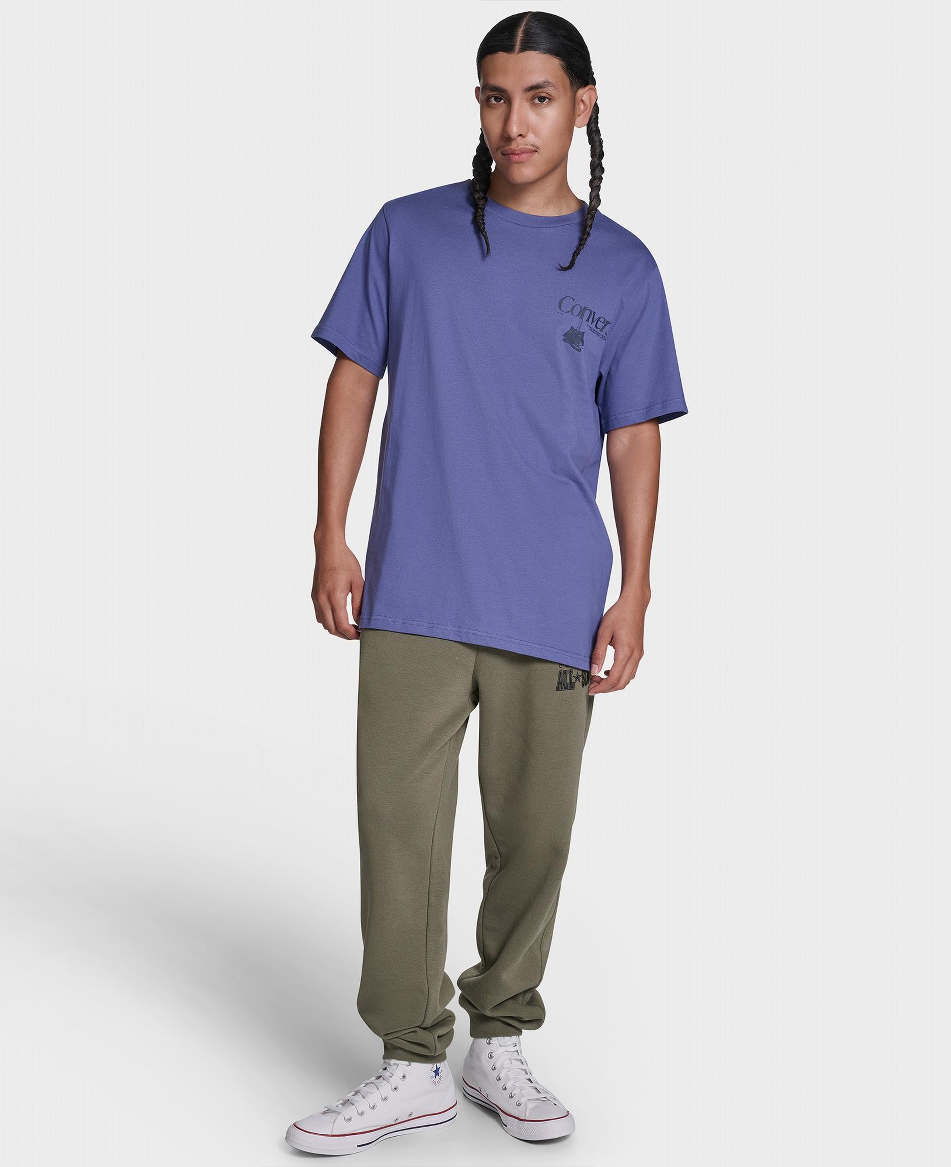 Converse Erkek Mor T-Shirt