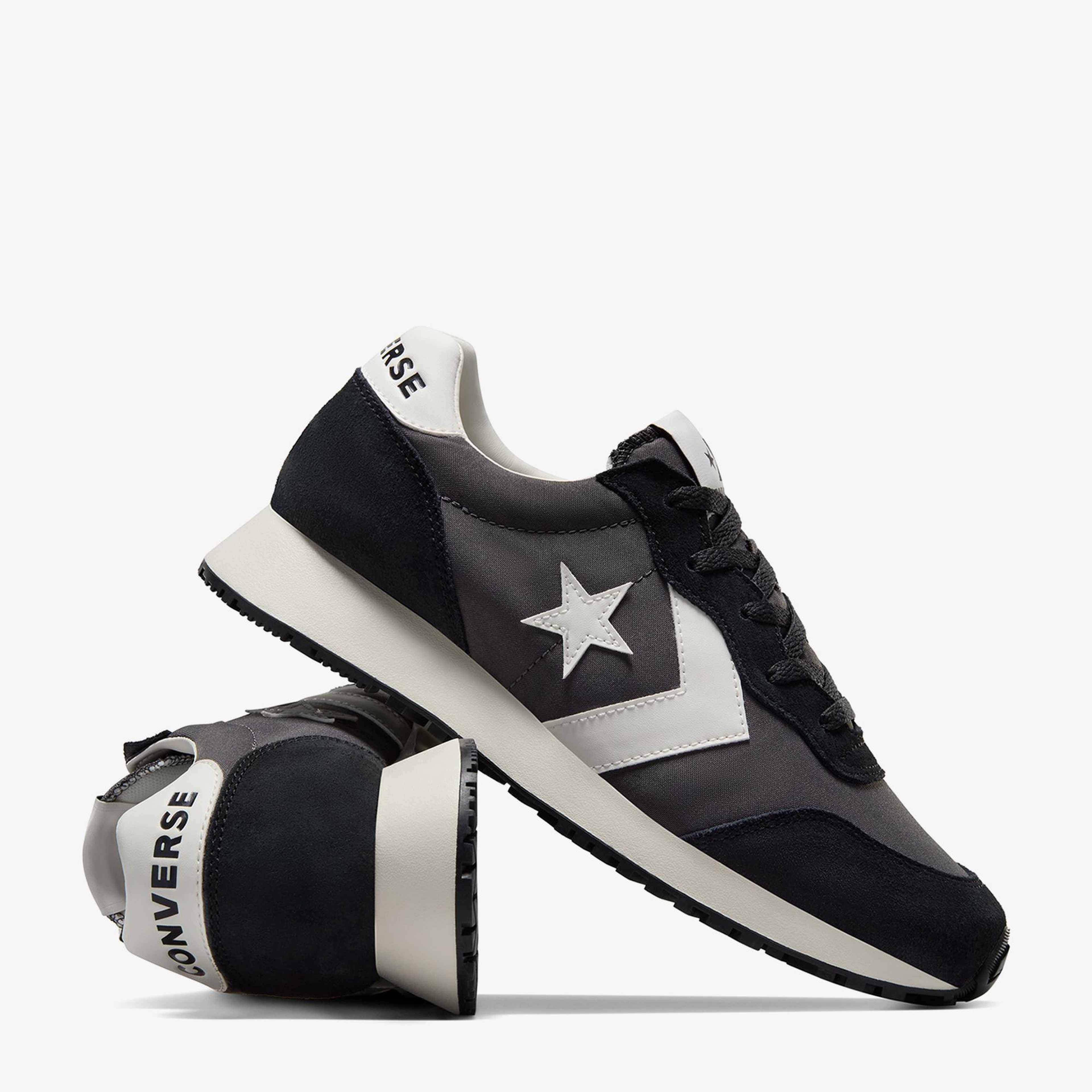Converse Omega Trainer Unisex Siyah Süet Sneaker
