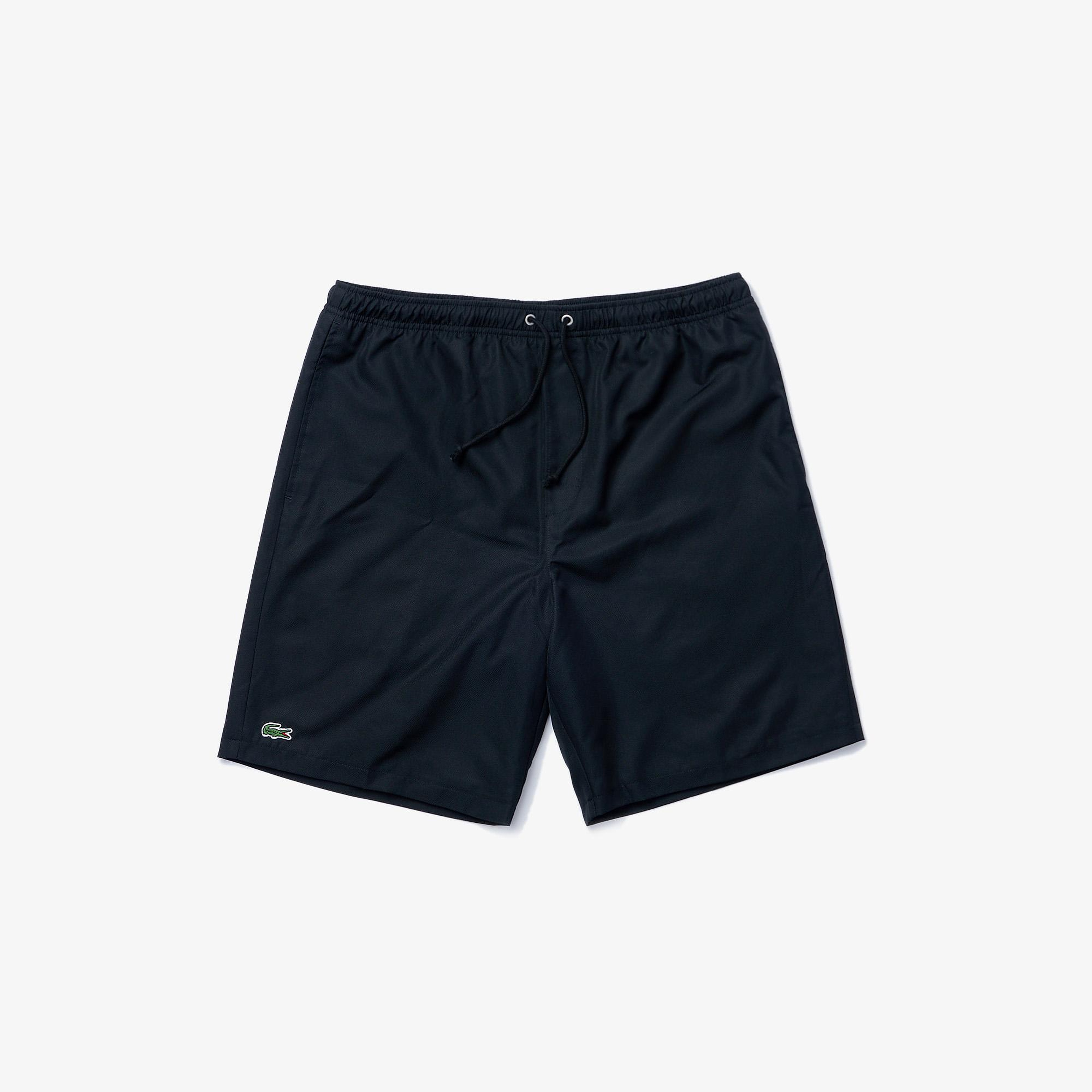 Erkek Classic Fit Siyah Şort