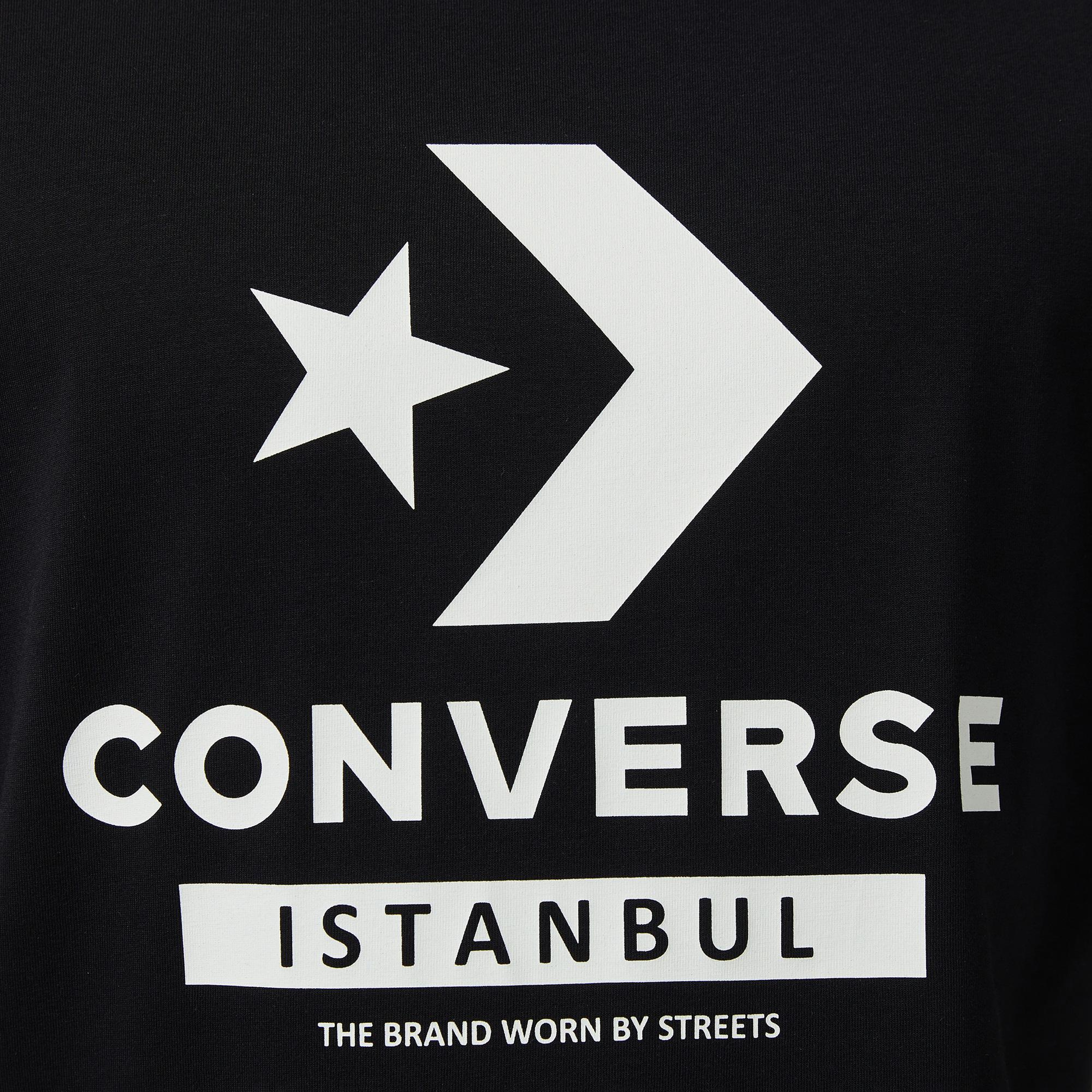Converse Erkek Siyah T-Shirt