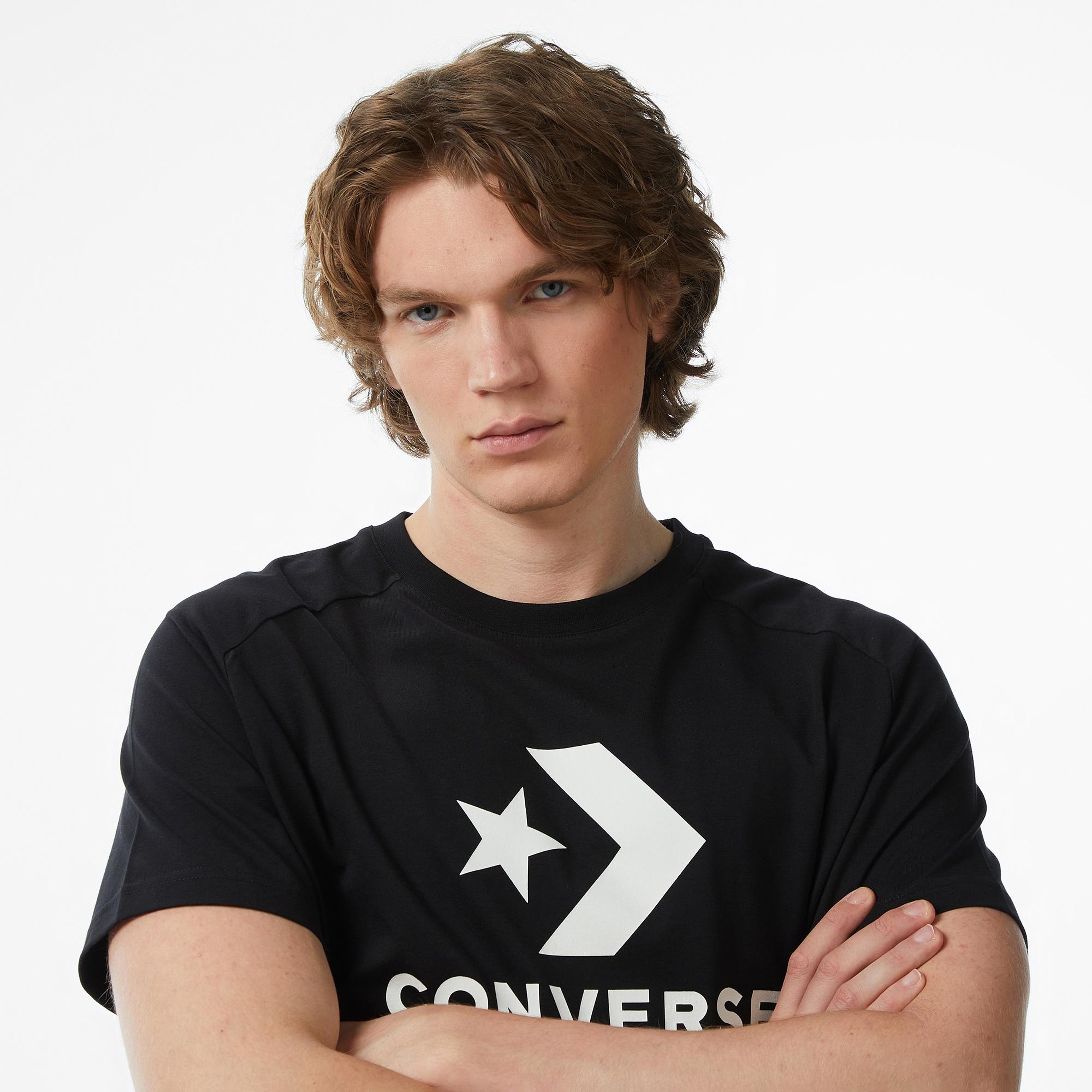 Converse Erkek Siyah T-Shirt
