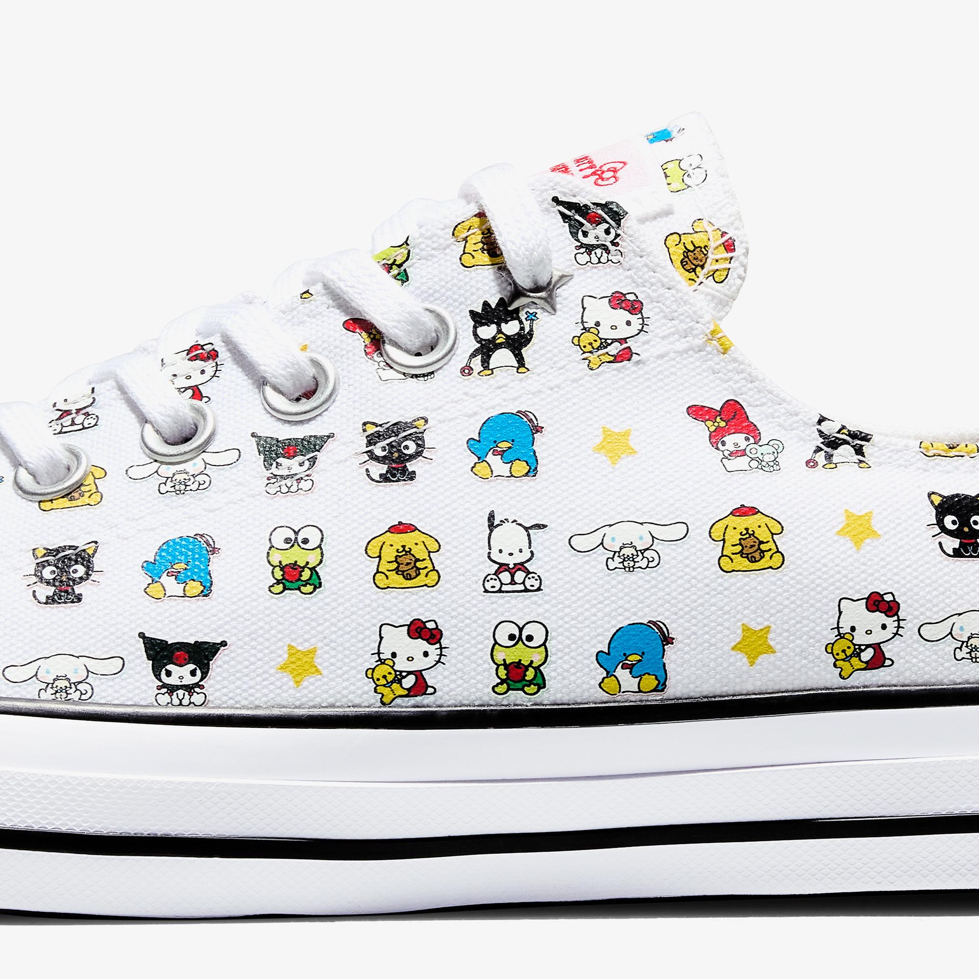 Converse x Hello Kitty Chuck Taylor All Star Unisex Beyaz Sneaker