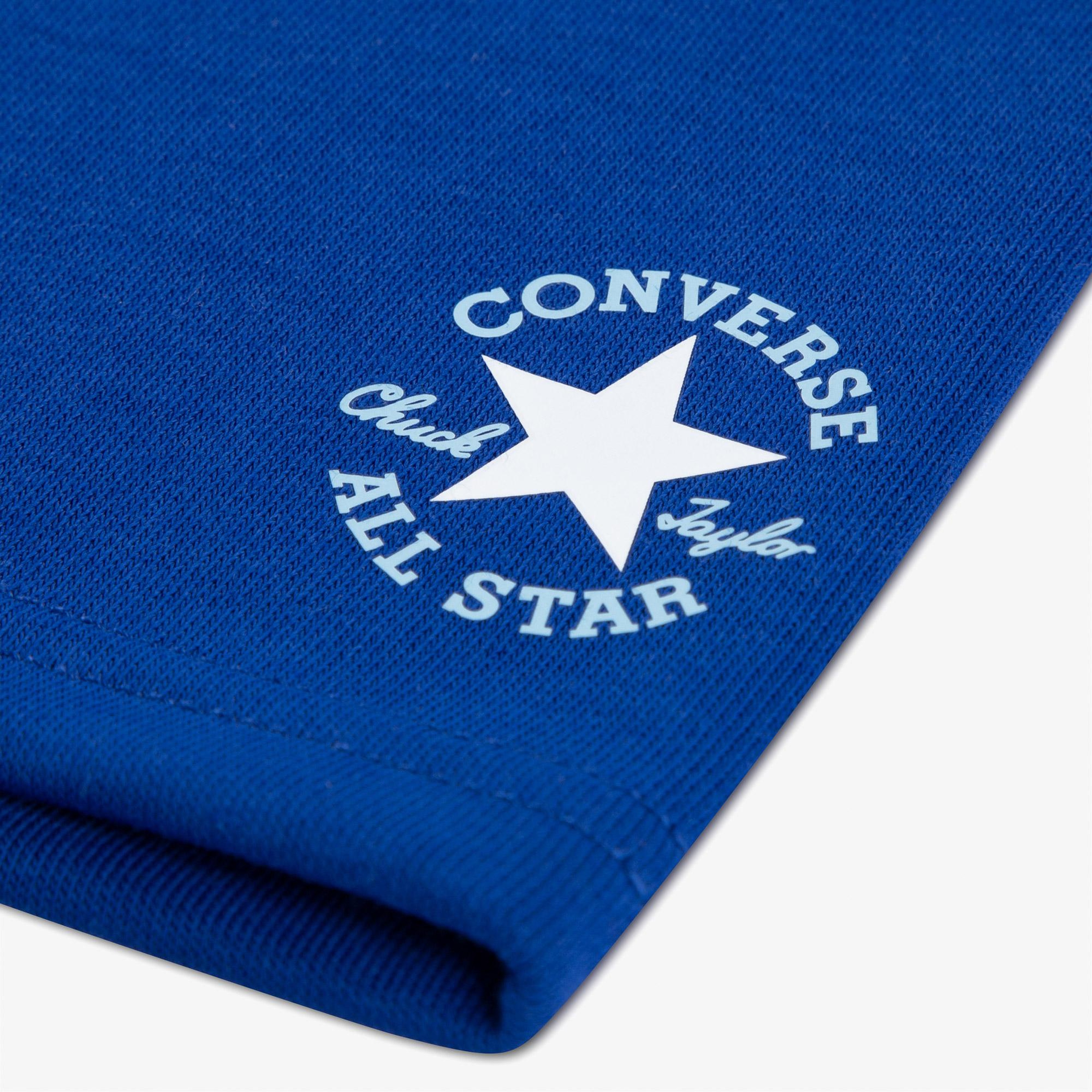 Converse Erkek Bebek Mavi Şort Takım
