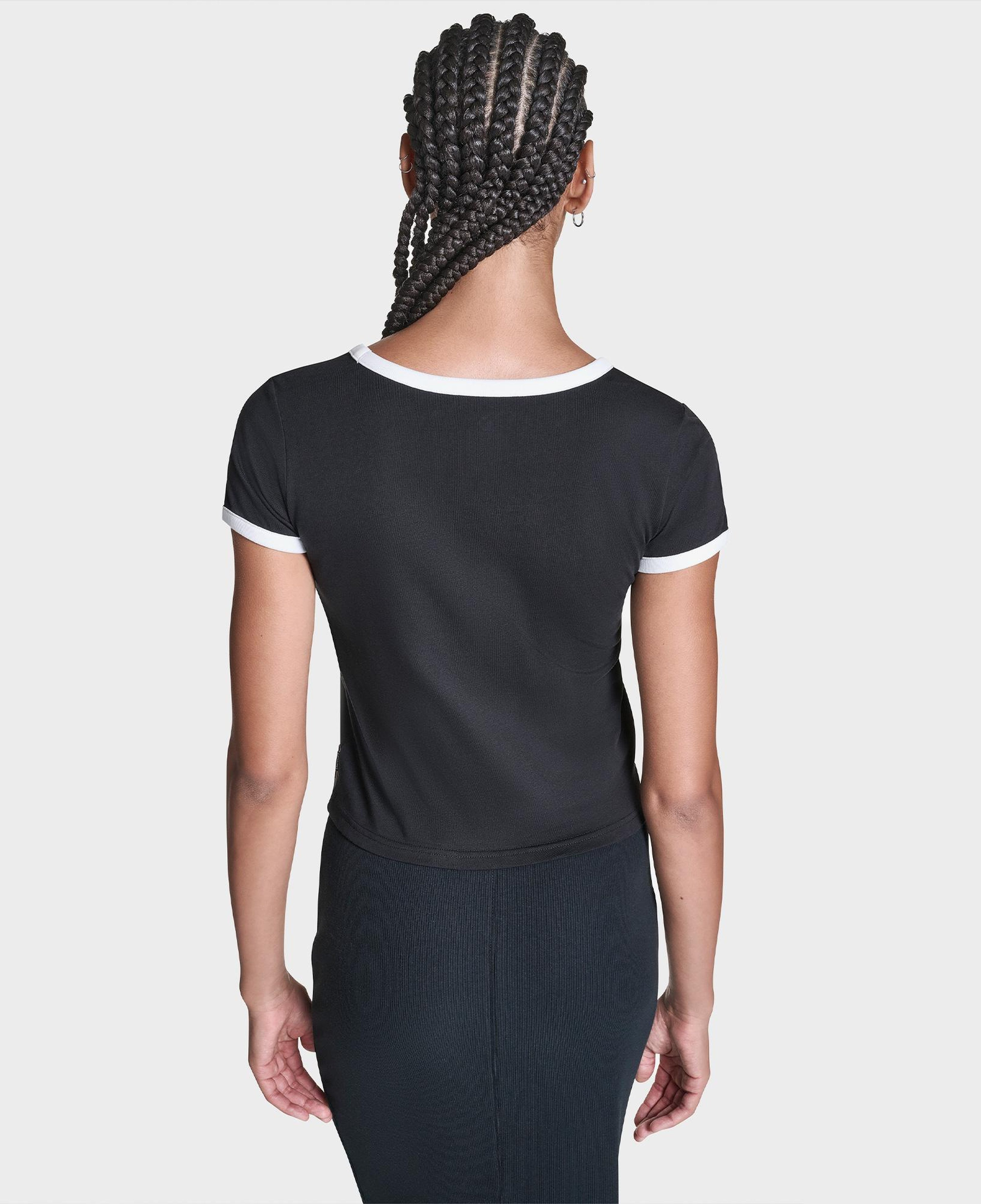 Converse Kadın Siyah T-Shirt