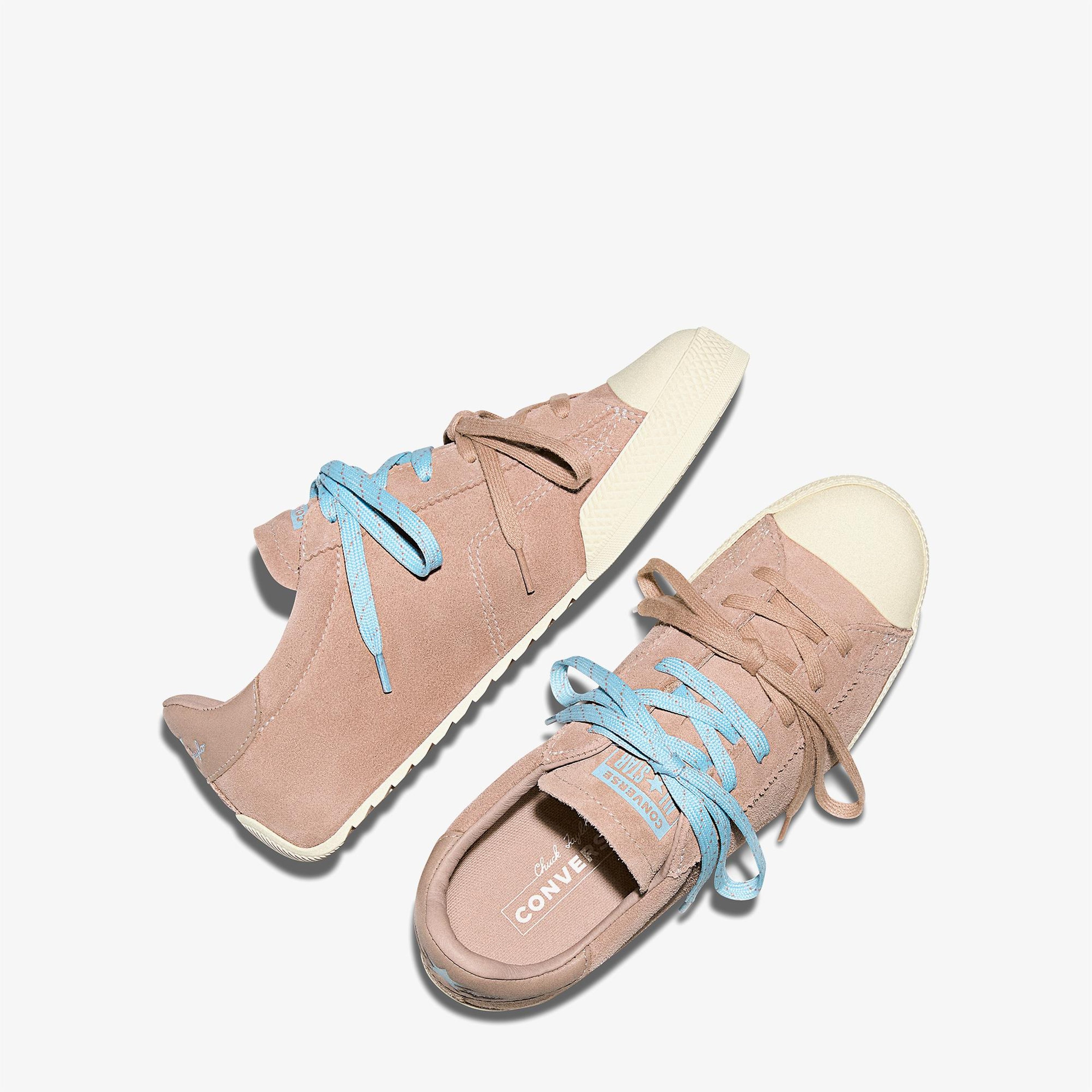 Converse Chuck Taylor LO Unisex Pembe Süet Sneaker