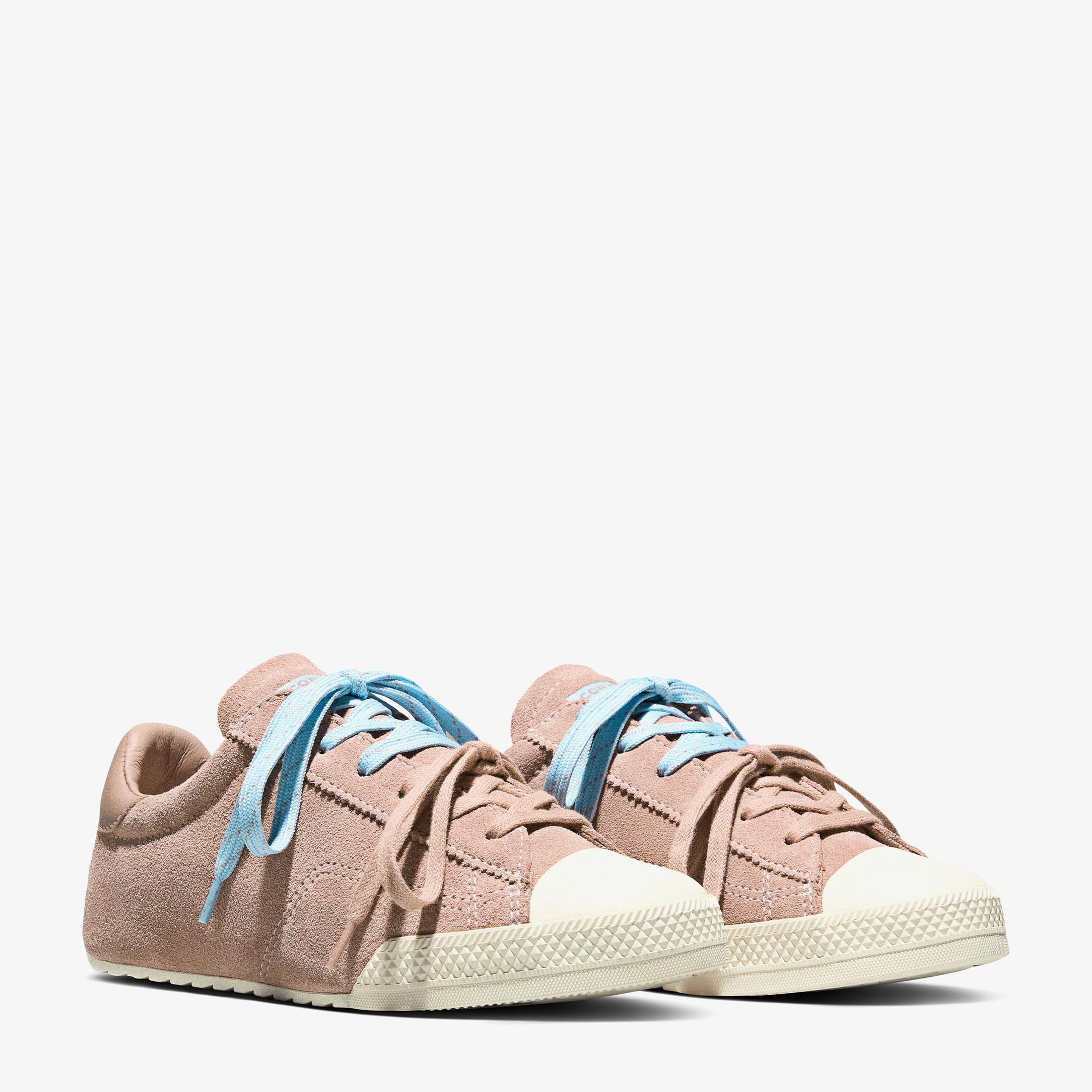 Converse Chuck Taylor LO Unisex Pembe Süet Sneaker