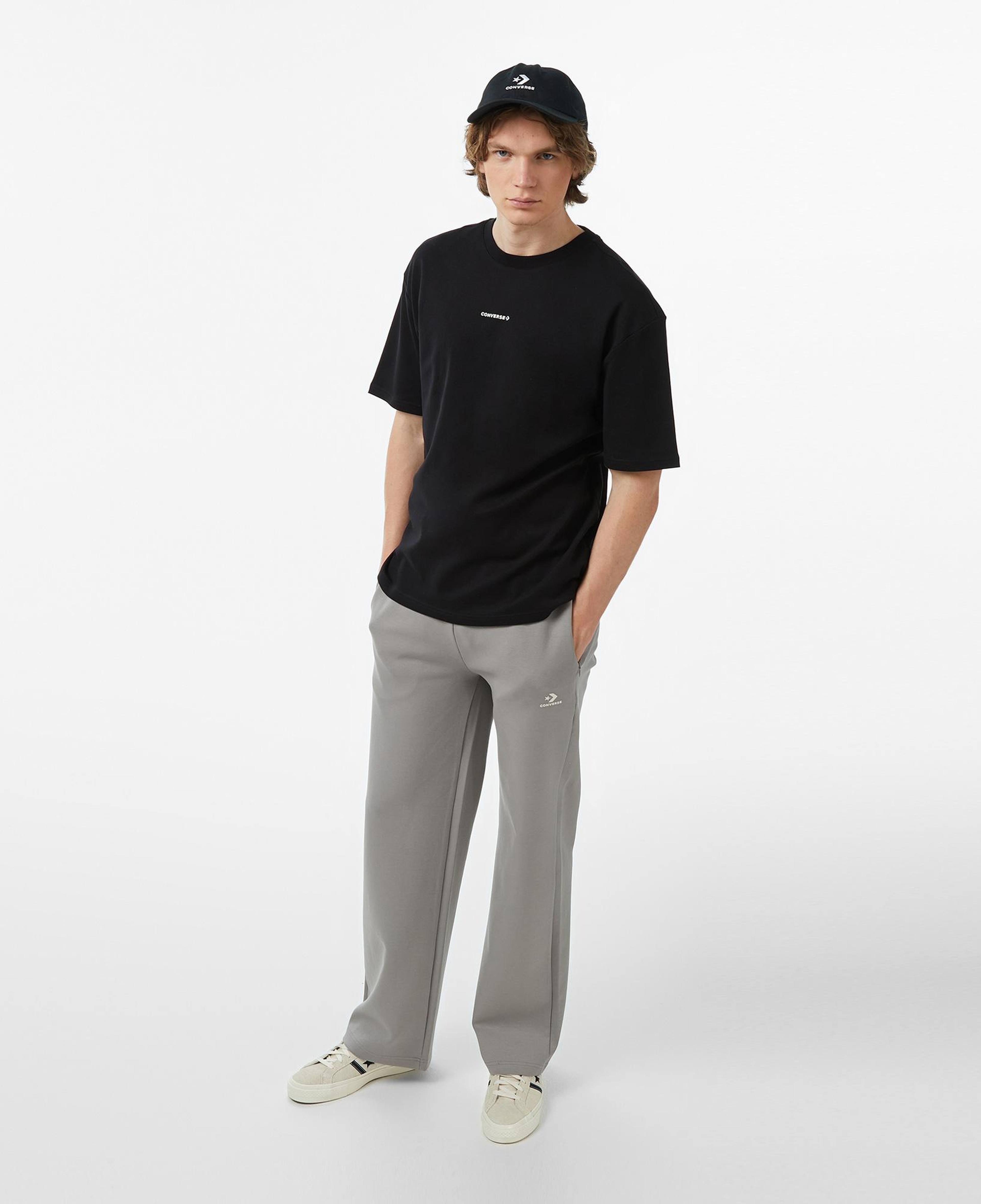 Converse Erkek Siyah T-Shirt