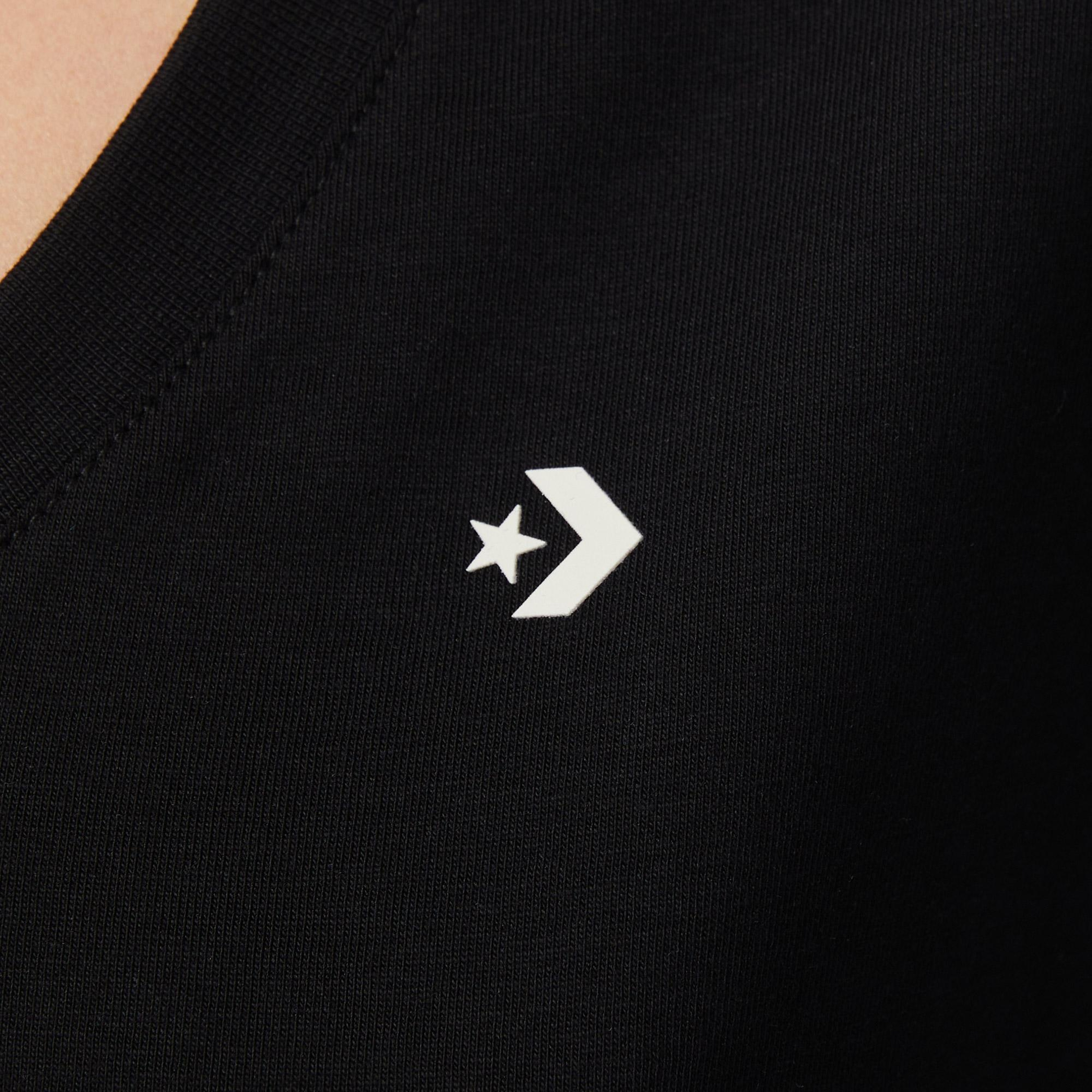 Converse Kadın Siyah T-Shirt