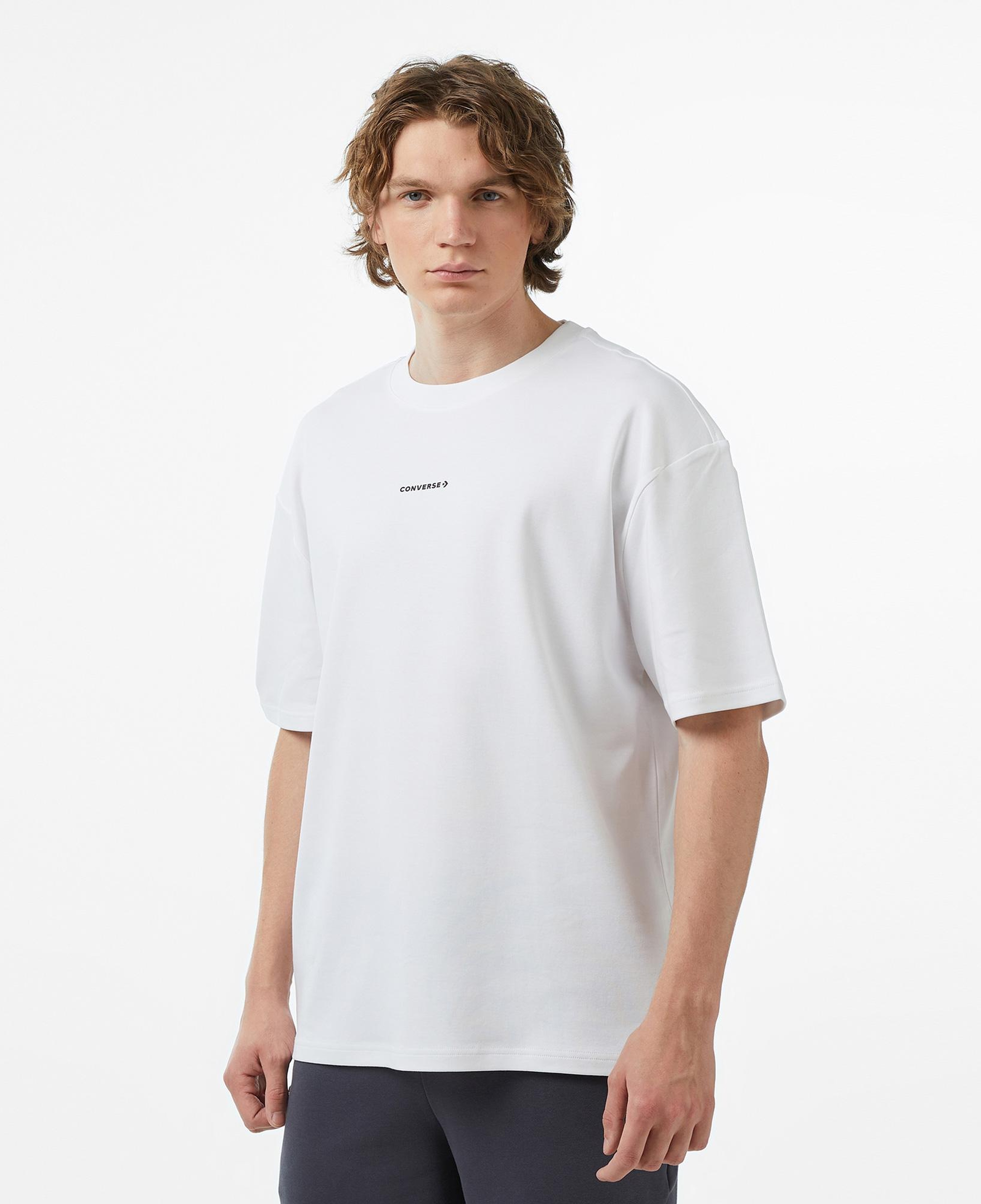 Converse Erkek Beyaz T-Shirt