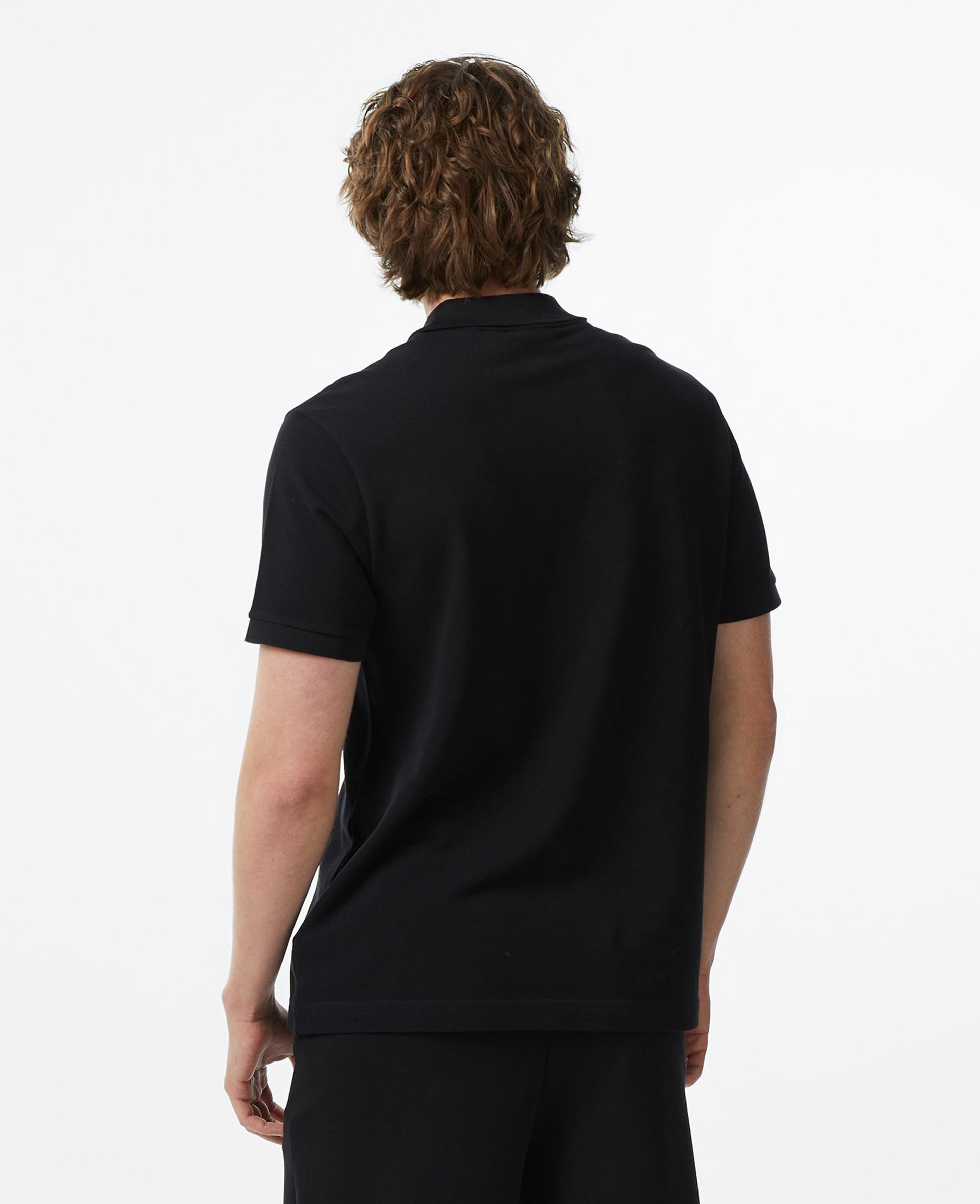 Converse Erkek Siyah Polo Yaka T-Shirt