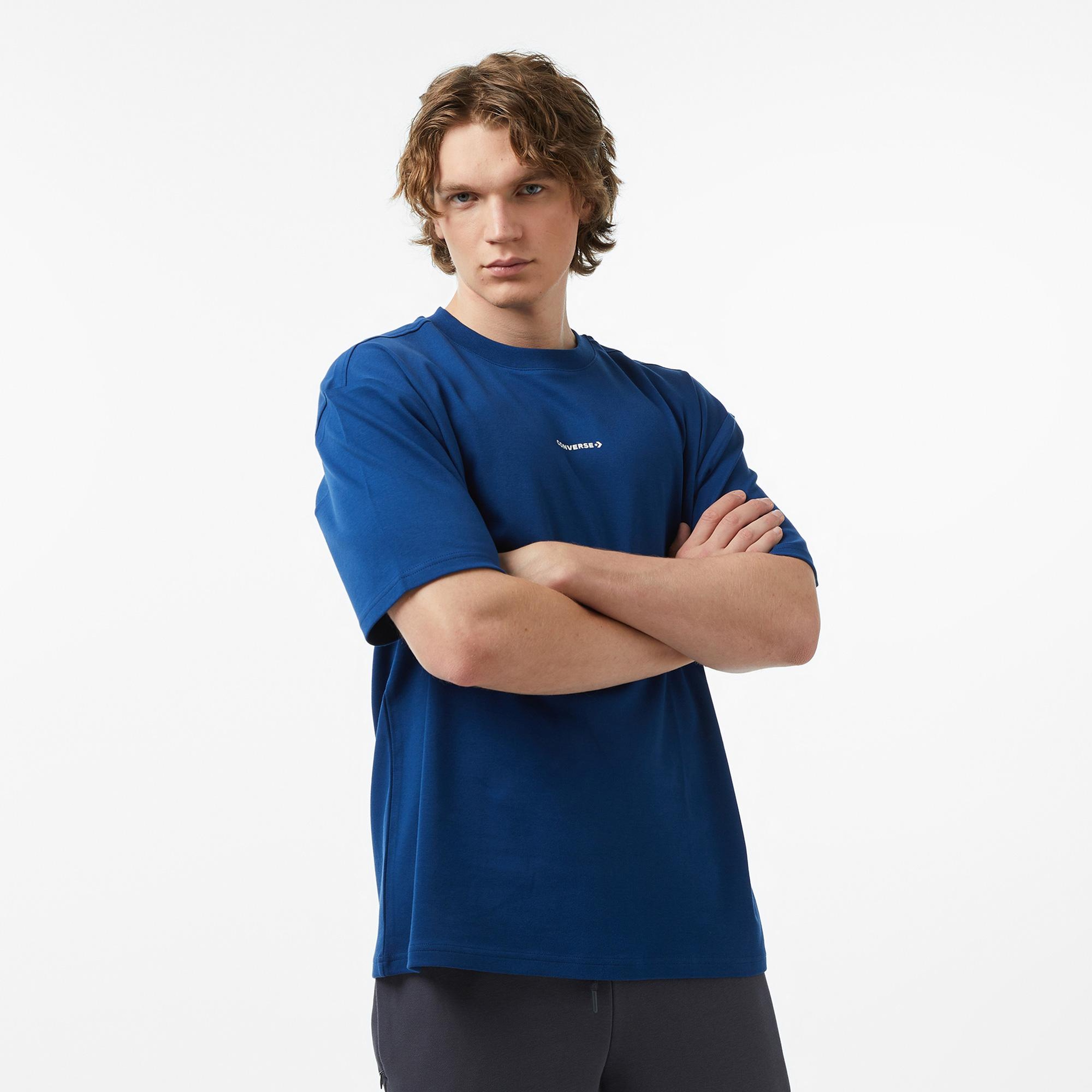 Converse Erkek Lacivert T-Shirt