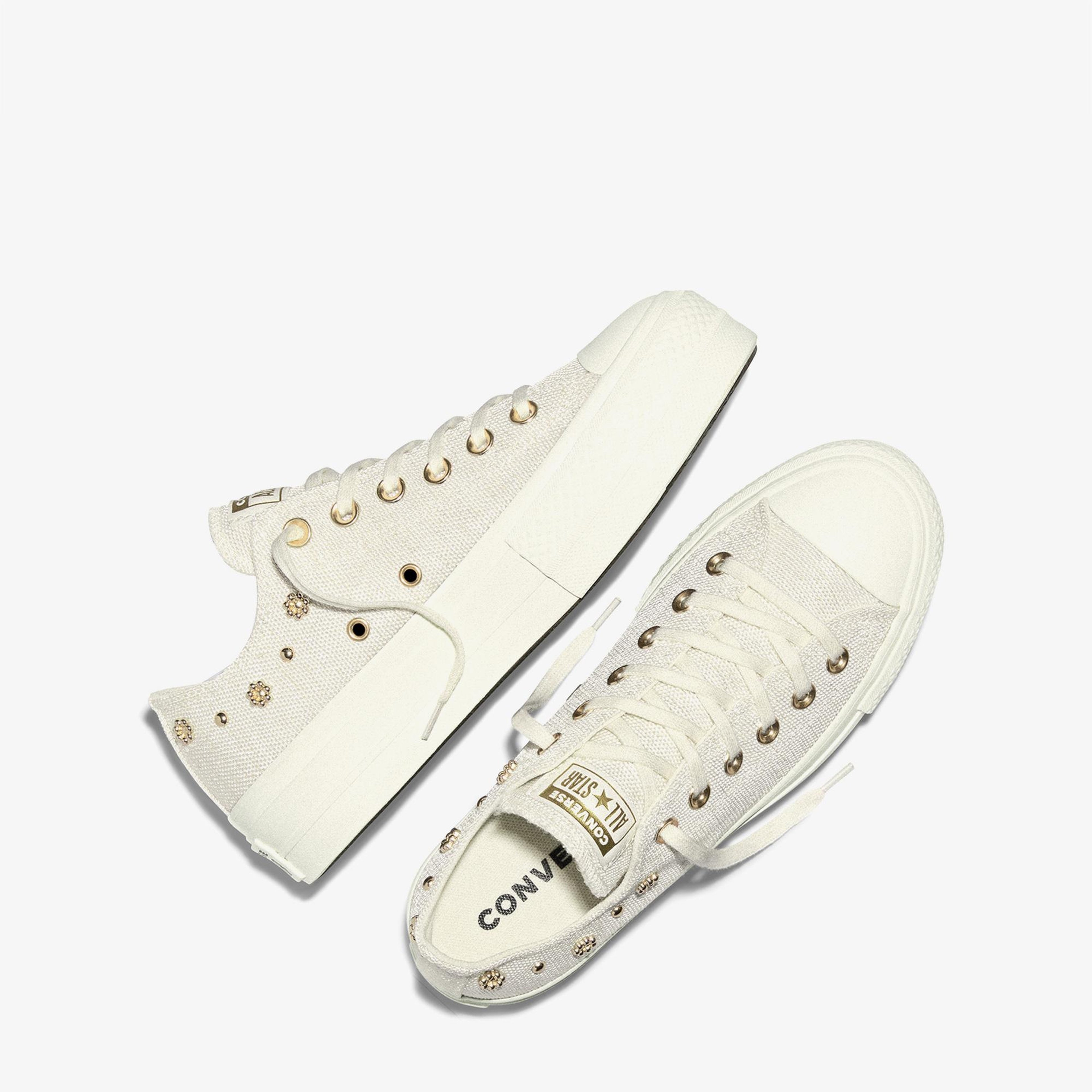 Converse Chuck Taylor All Star Lift Kadın Krem Sneaker