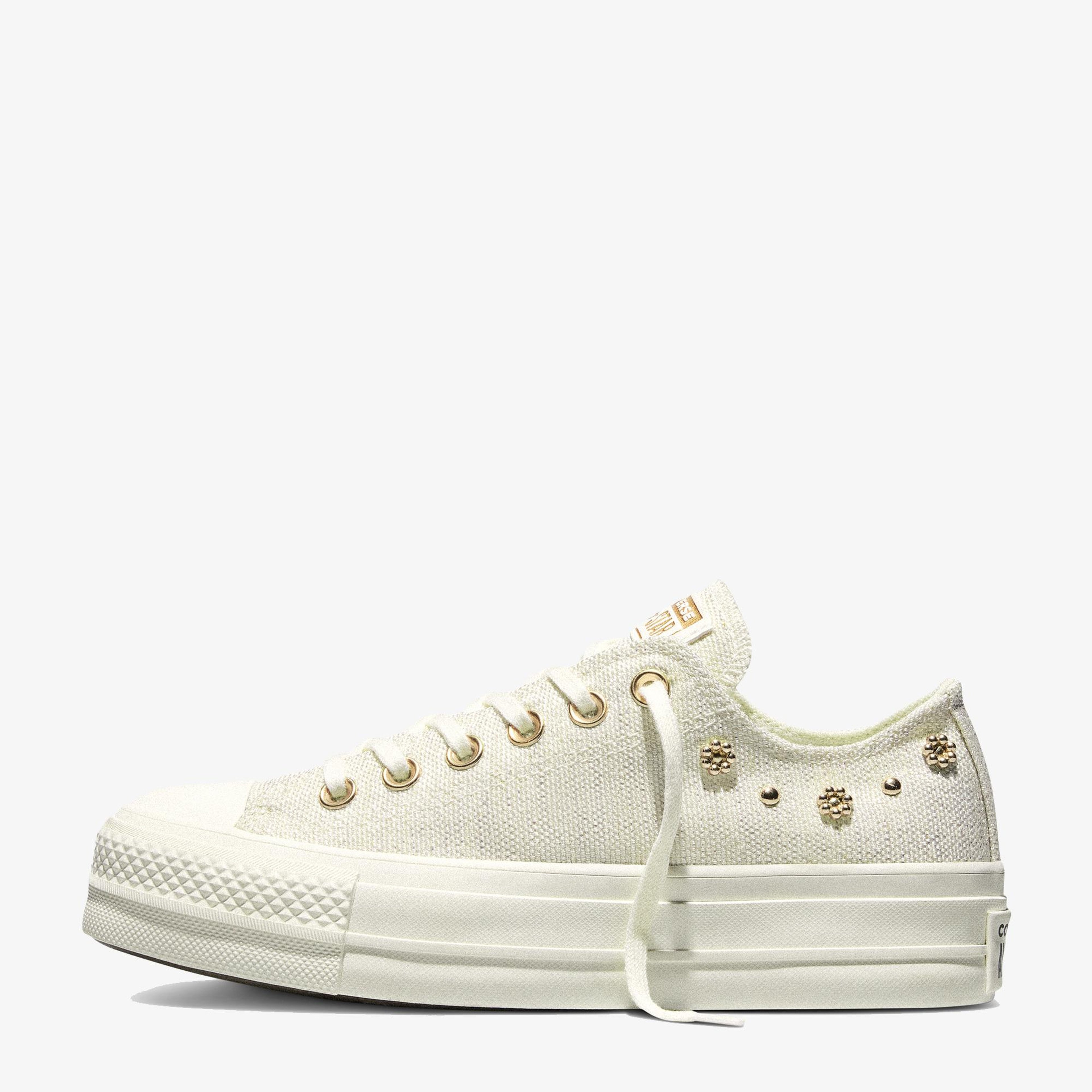 Converse Chuck Taylor All Star Lift Kadın Krem Sneaker