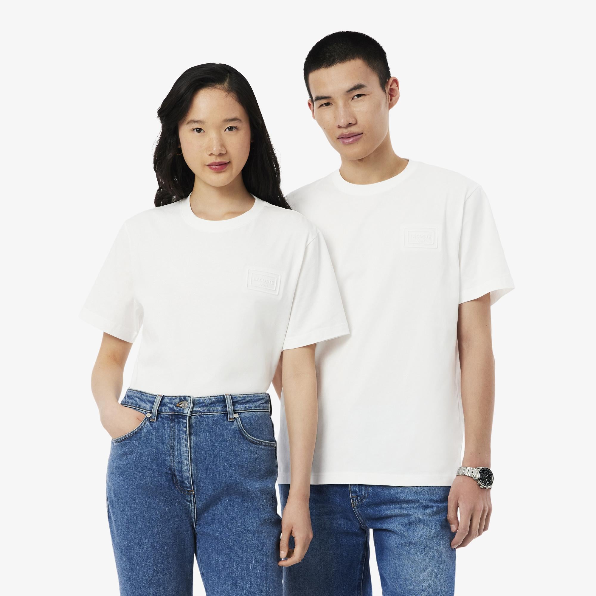 Embossed Branding Jersey T-shirt
