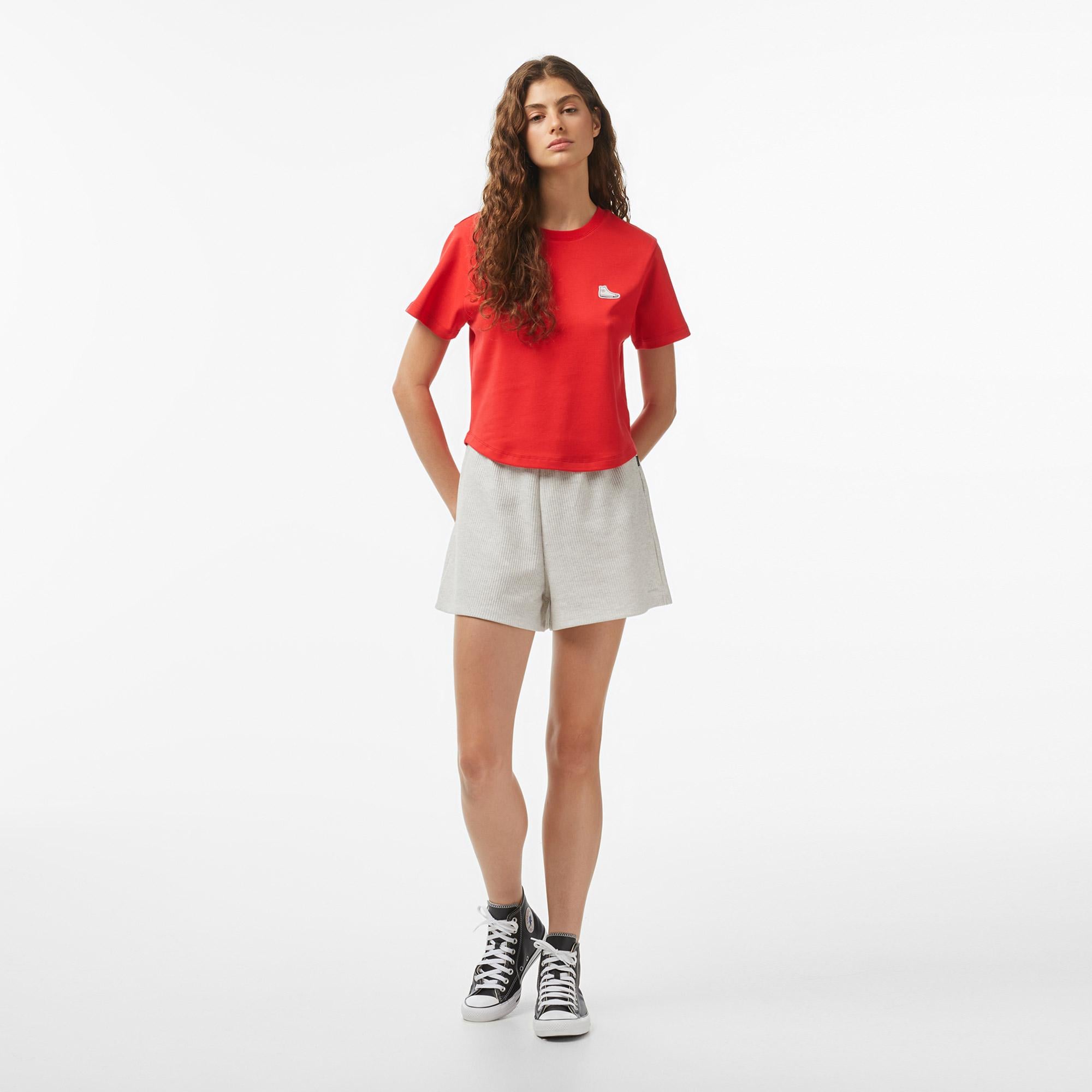 Converse Kadın Kırmızı T-Shirt