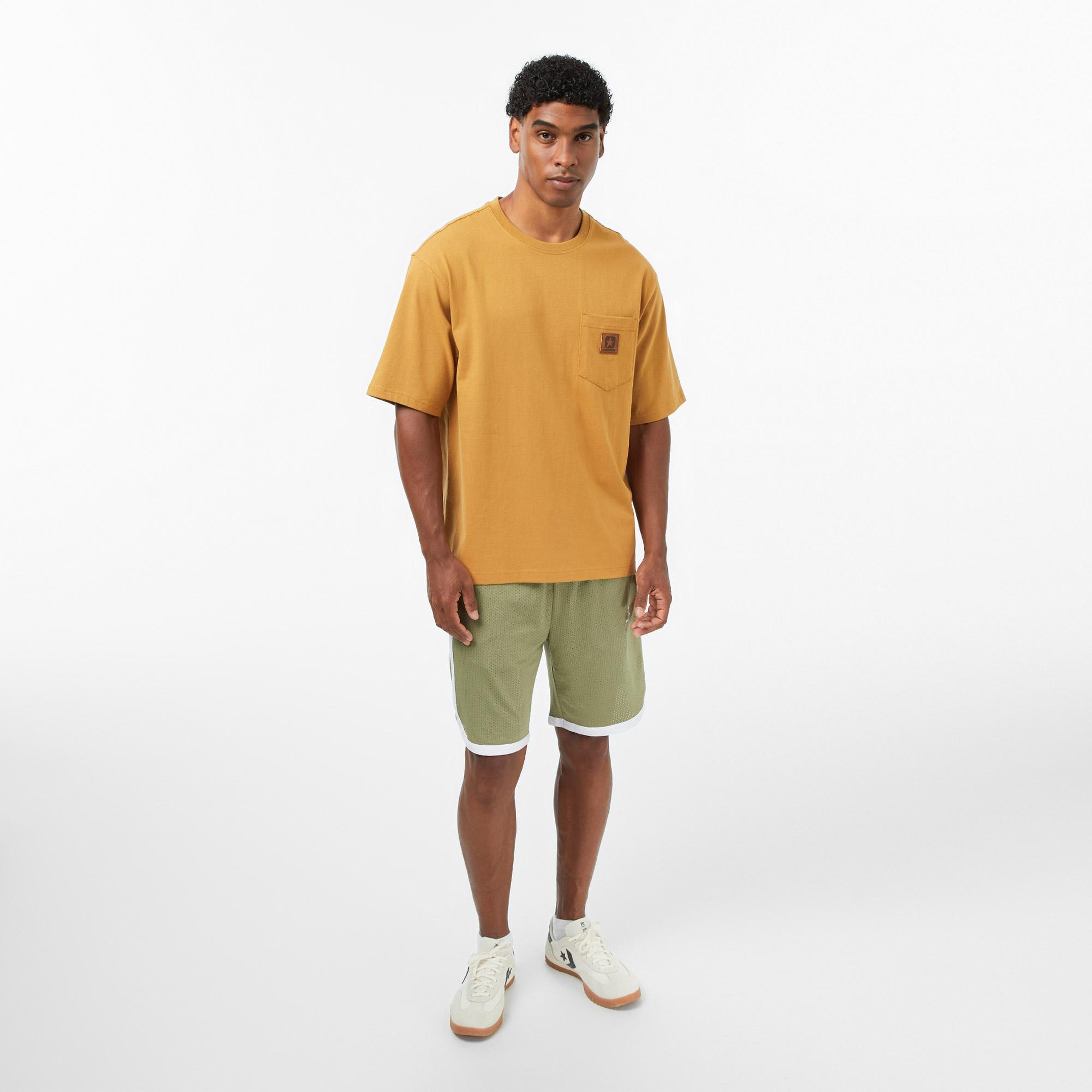 Converse Erkek Sarı T-Shirt
