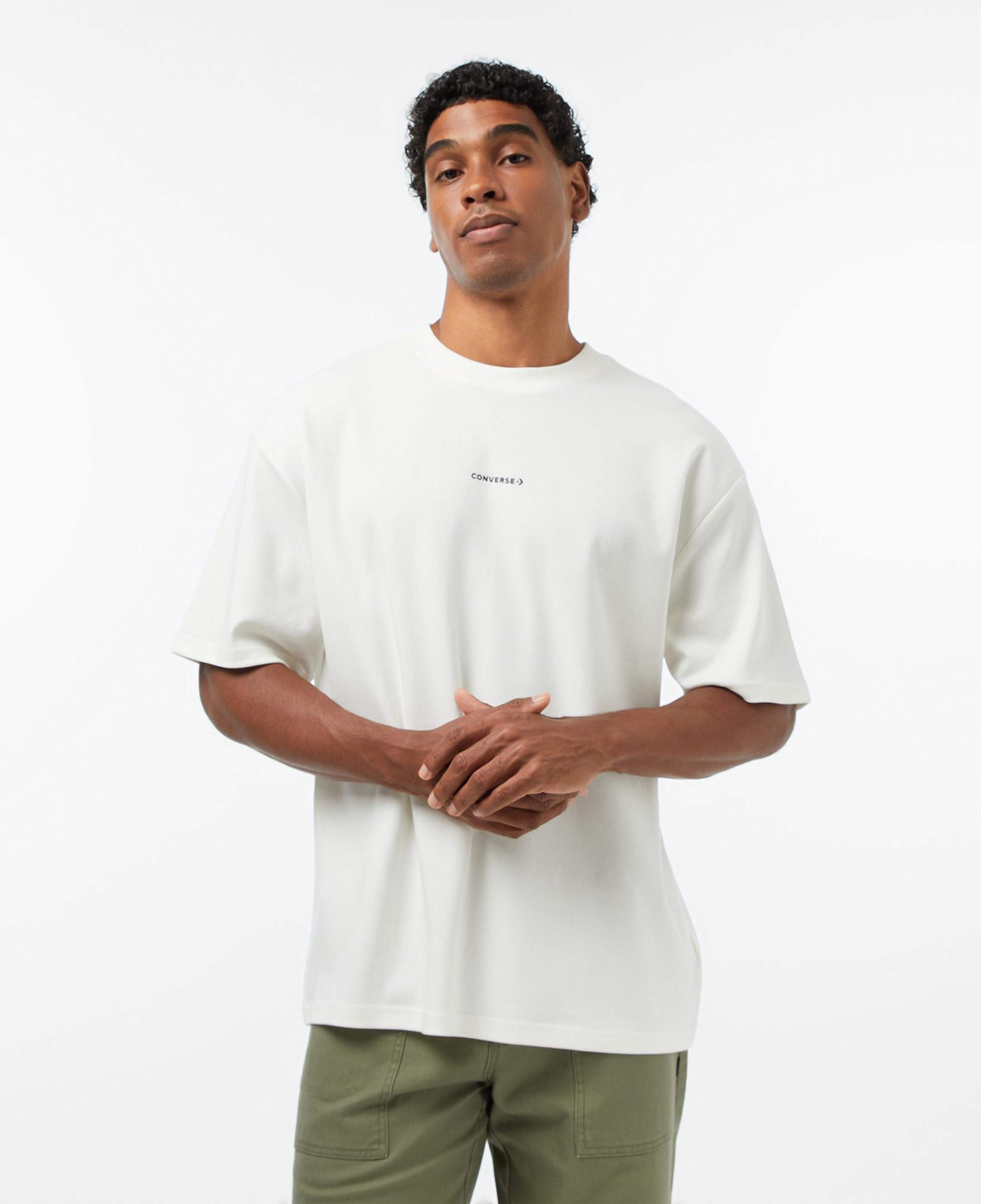 Converse Erkek Krem T-Shirt