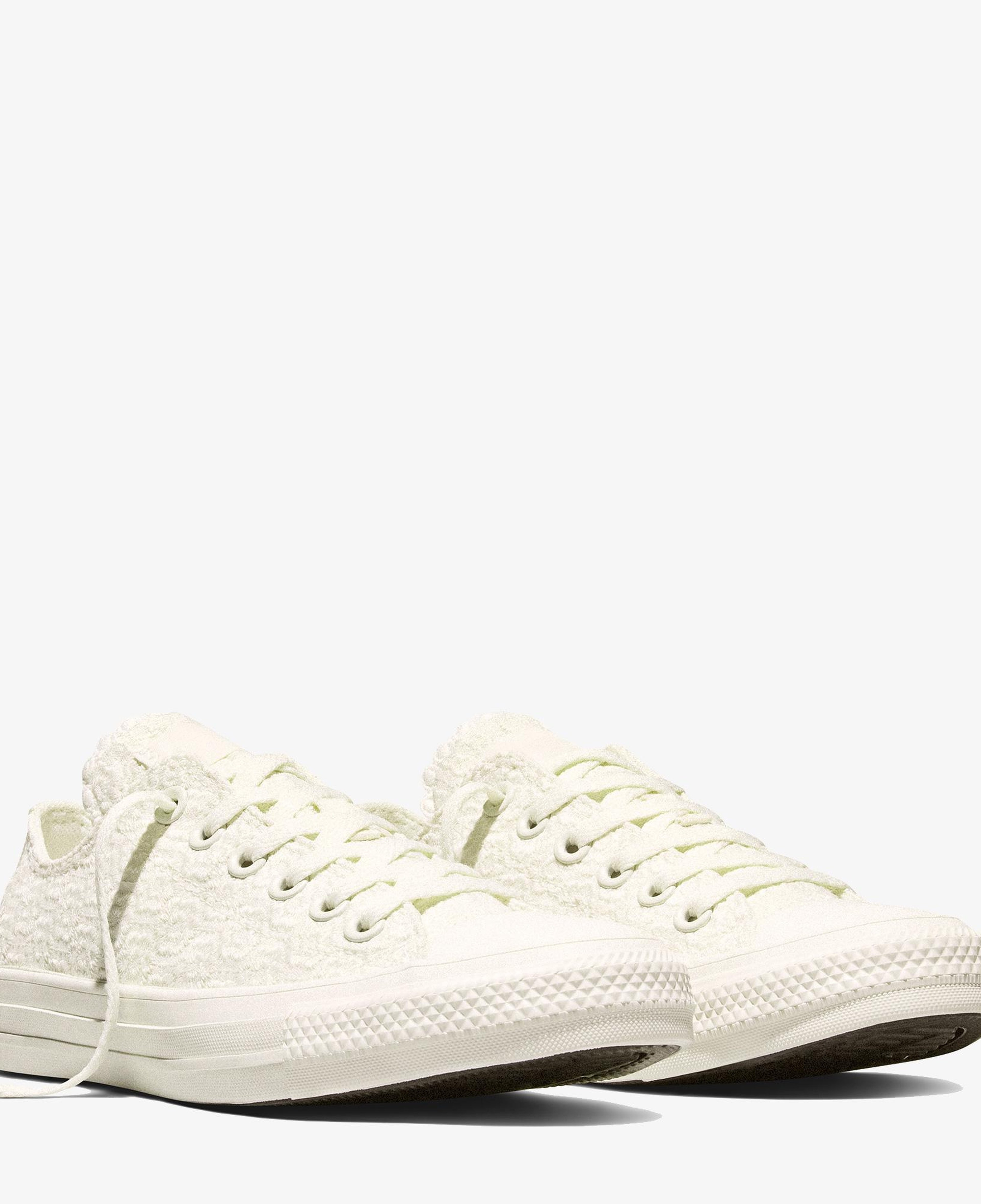 Converse Chuck Taylor All Star Unisex Çiçek İşlemeli Krem Sneaker