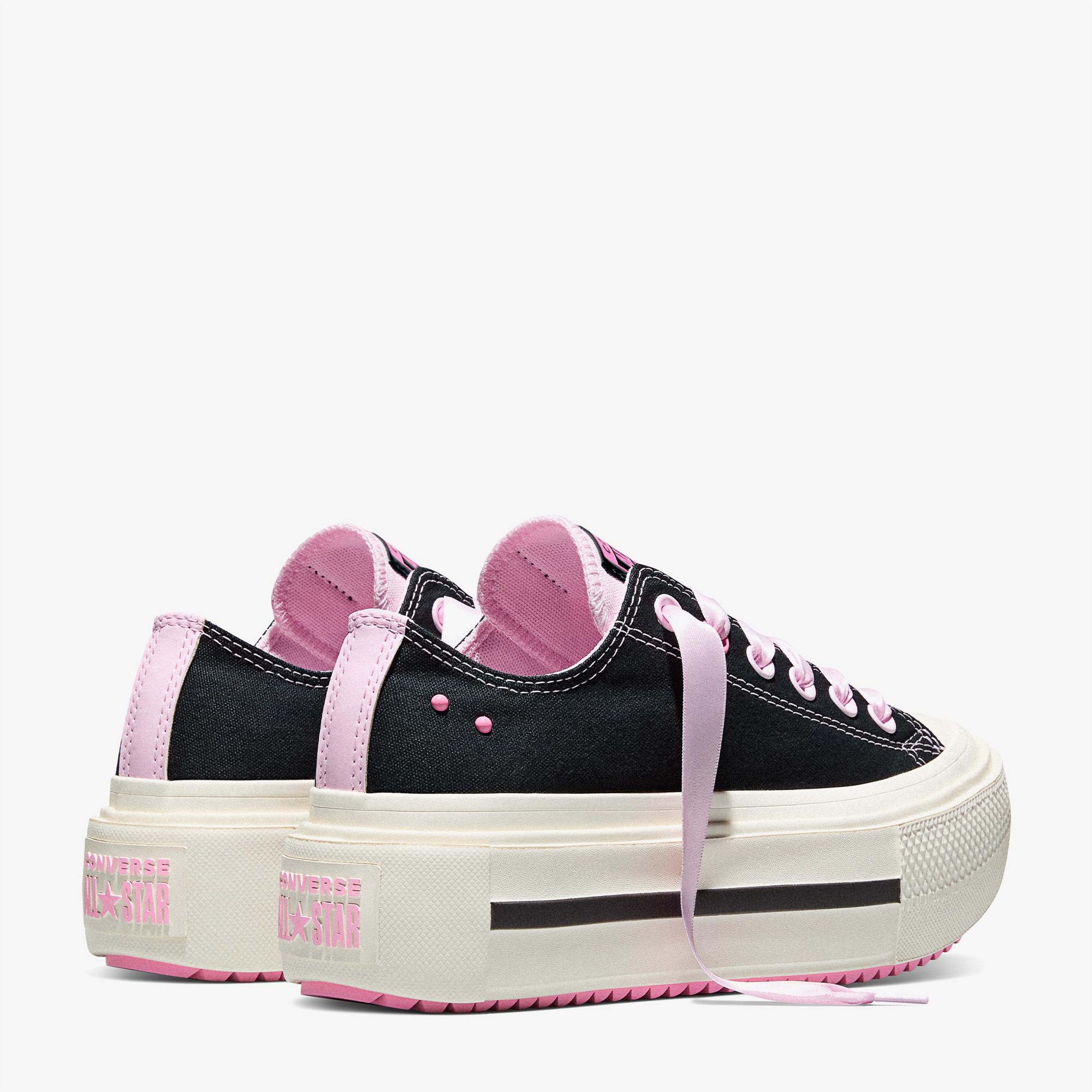 Converse Chuck Taylor All Star Lift Double Stack Unisex Siyah Sneaker