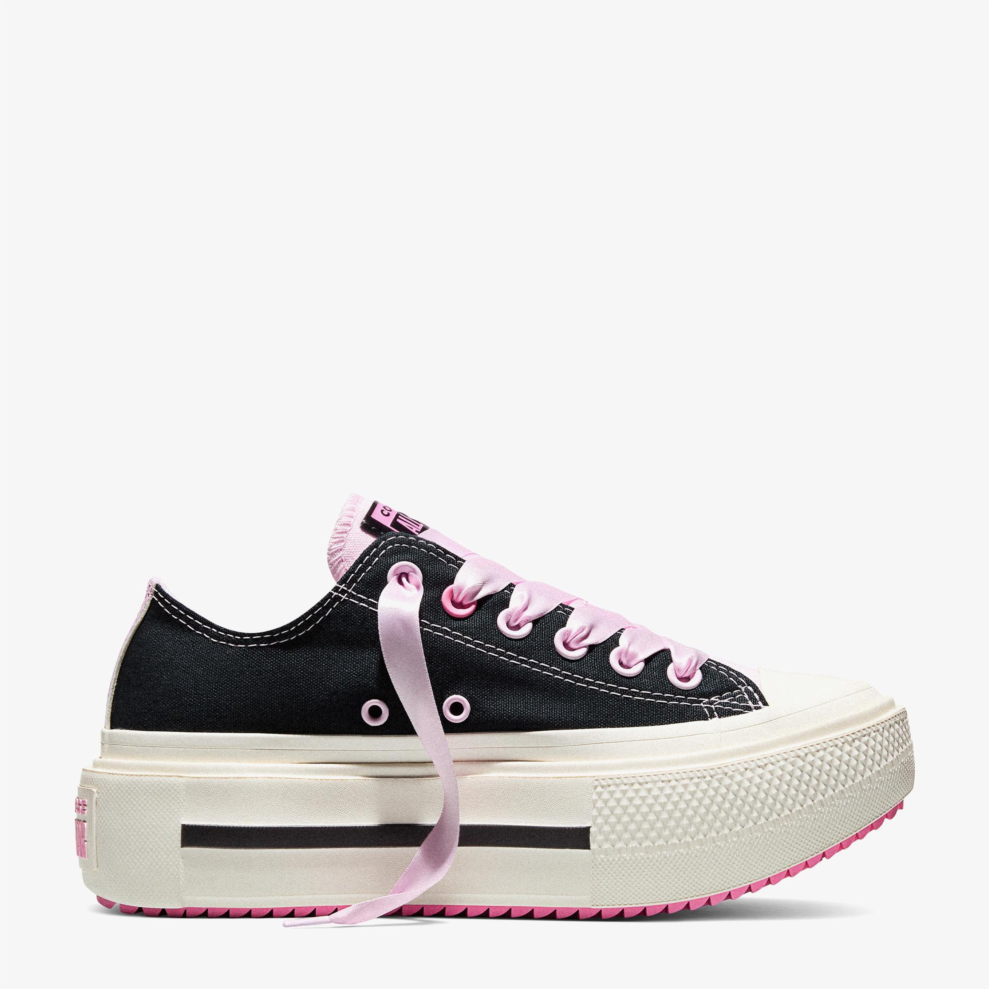 Converse Chuck Taylor All Star Lift Double Stack Unisex Siyah Sneaker