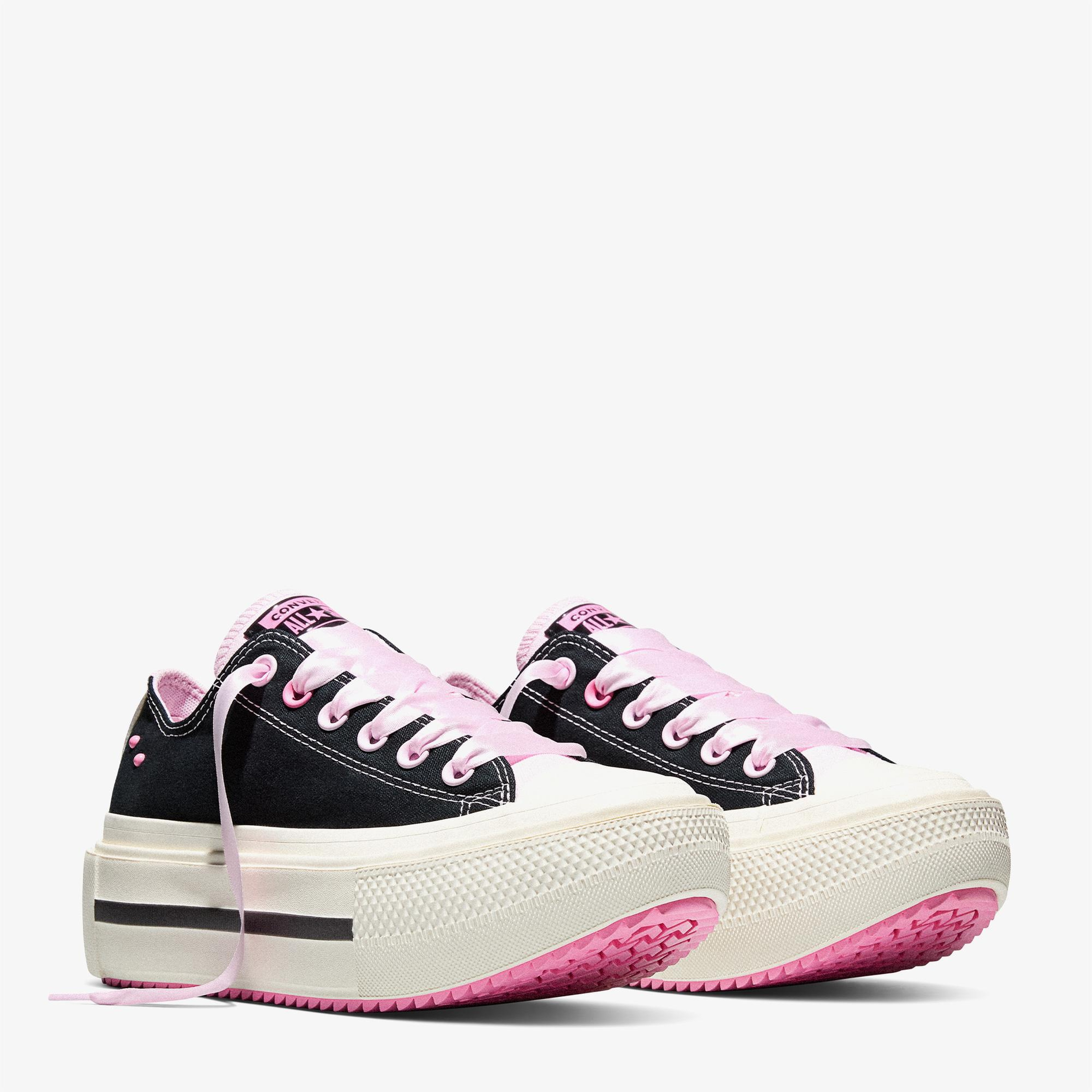 Converse Chuck Taylor All Star Lift Double Stack Unisex Siyah Sneaker