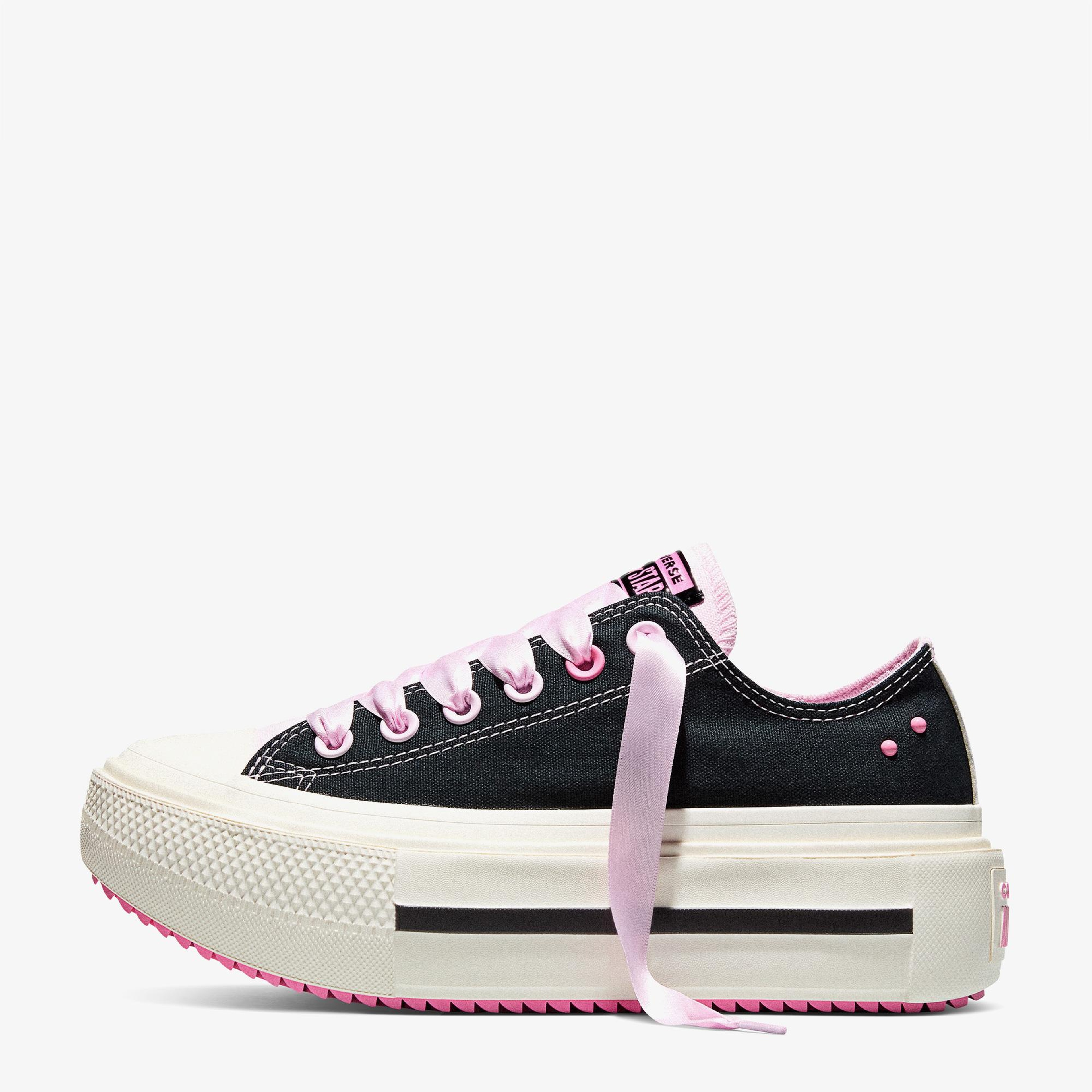 Converse Chuck Taylor All Star Lift Double Stack Unisex Siyah Sneaker