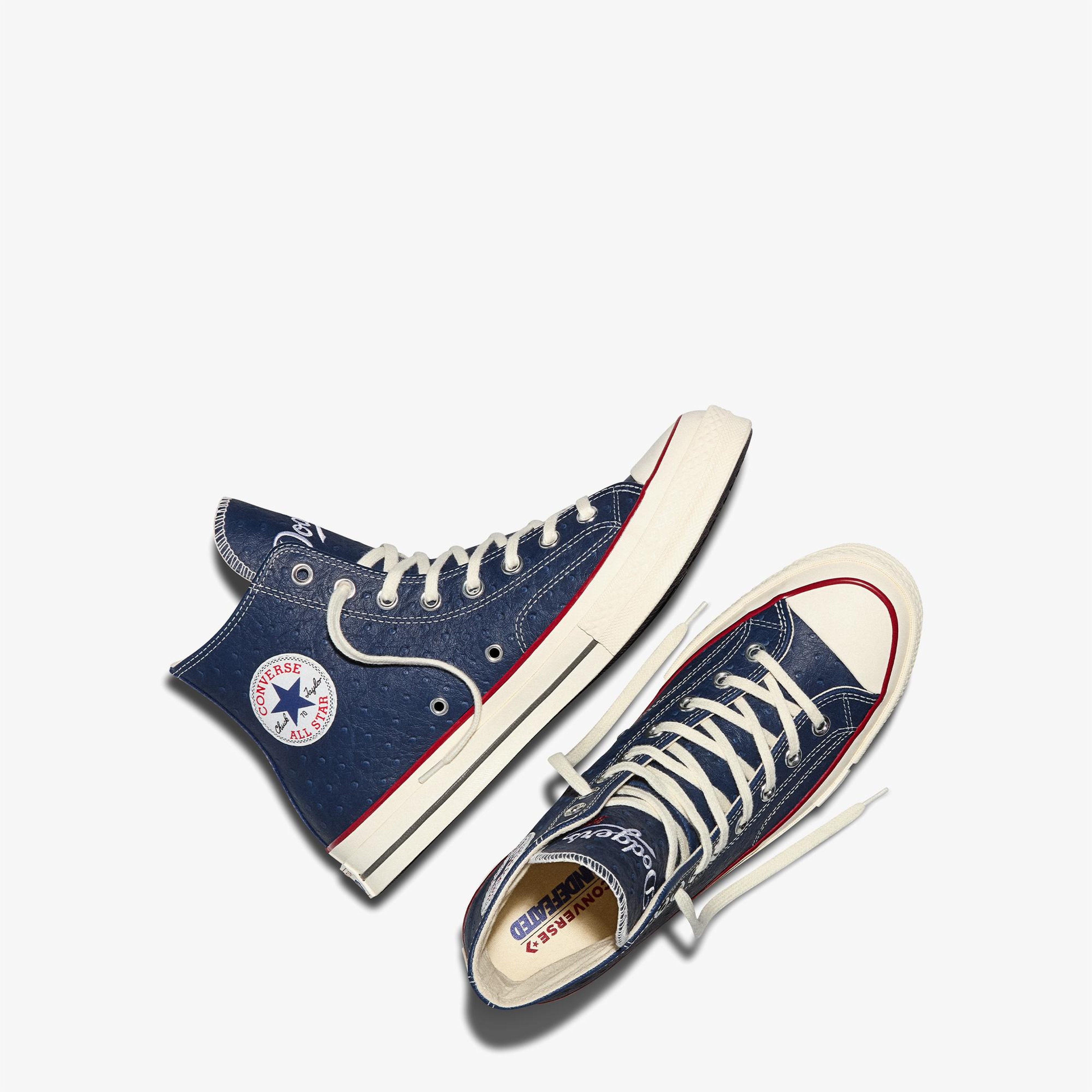 Converse x Dodgers x UNDEFEATED Chuck 70 Unisex Lacivert Sneaker