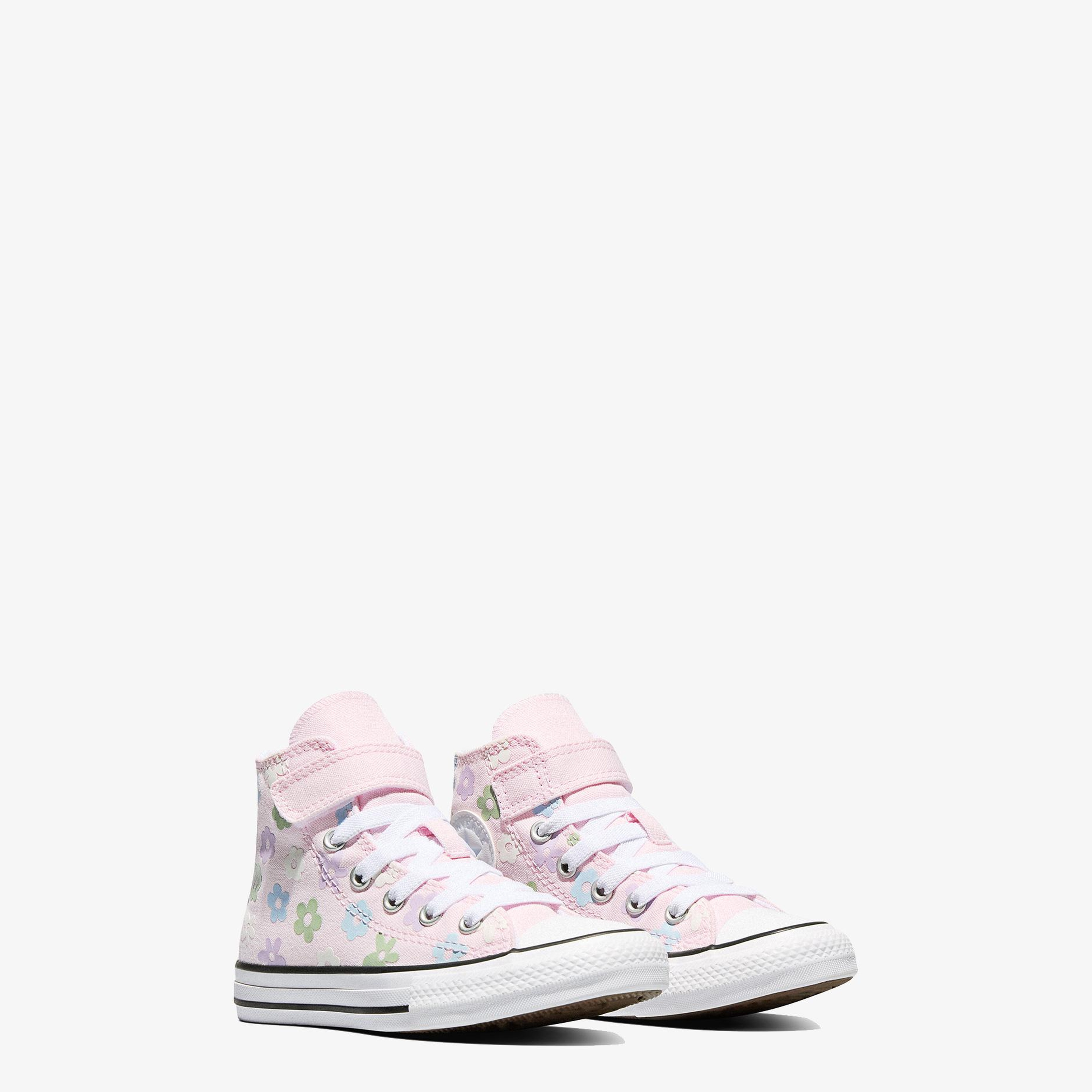 Converse Chuck Taylor All Star Çocuk Çiçek Desenli Pembe Sneaker
